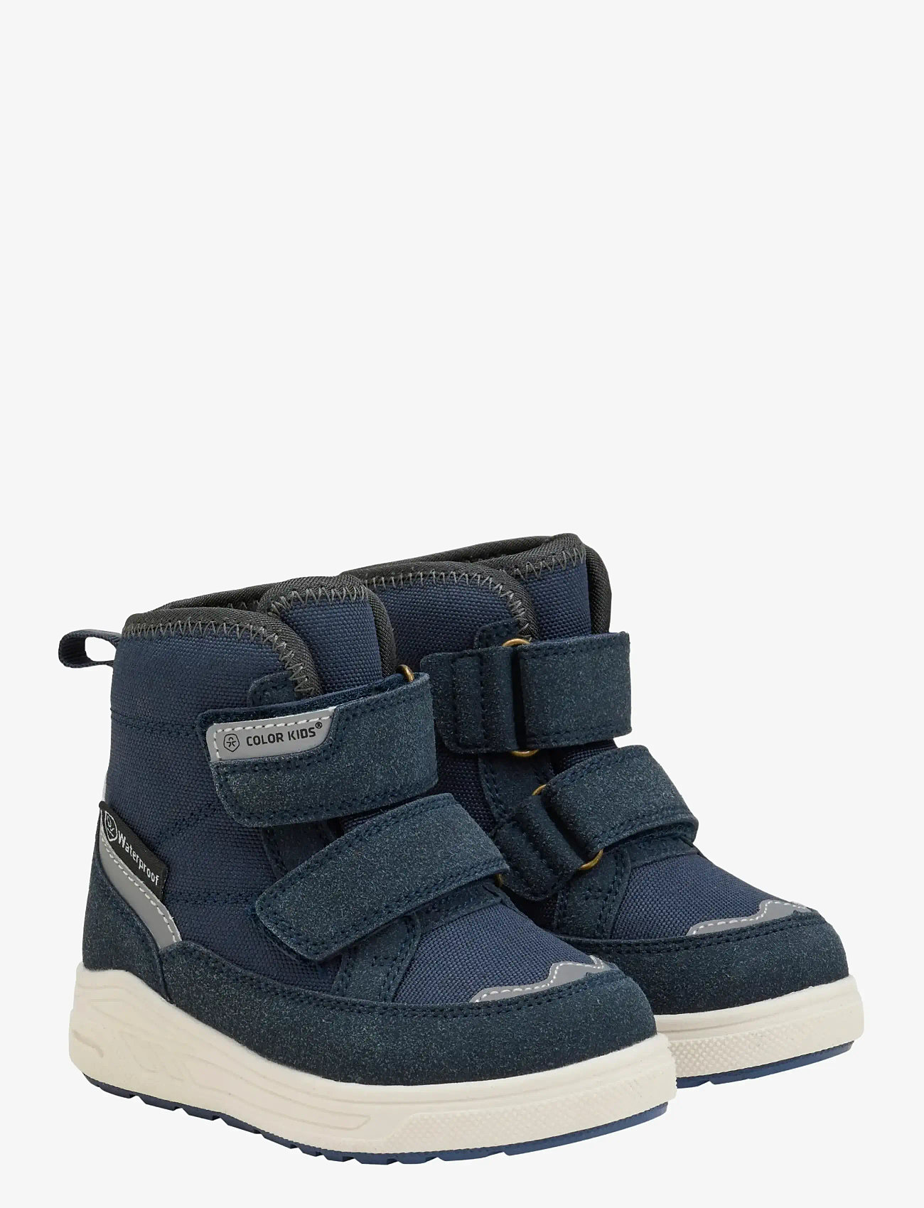 Color Kids - Boots W. Velcro, WP - shoes - total eclipse - 0