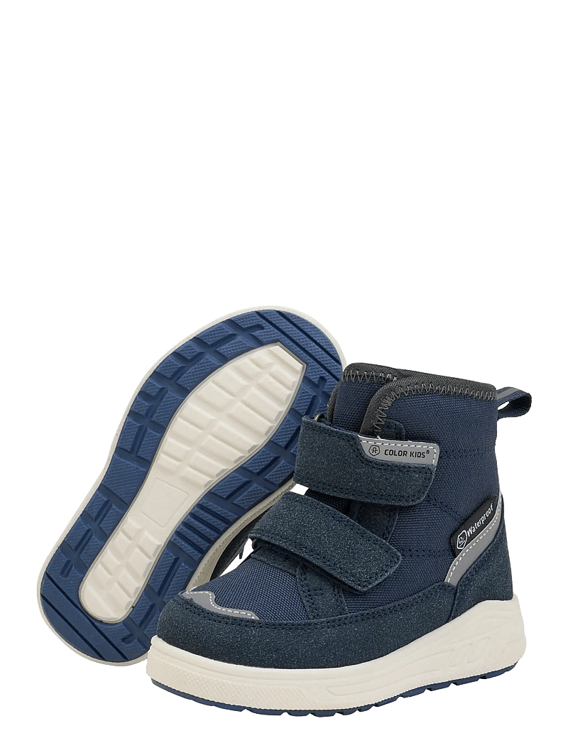 Color Kids - Boots W. Velcro, WP - shoes - total eclipse - 2