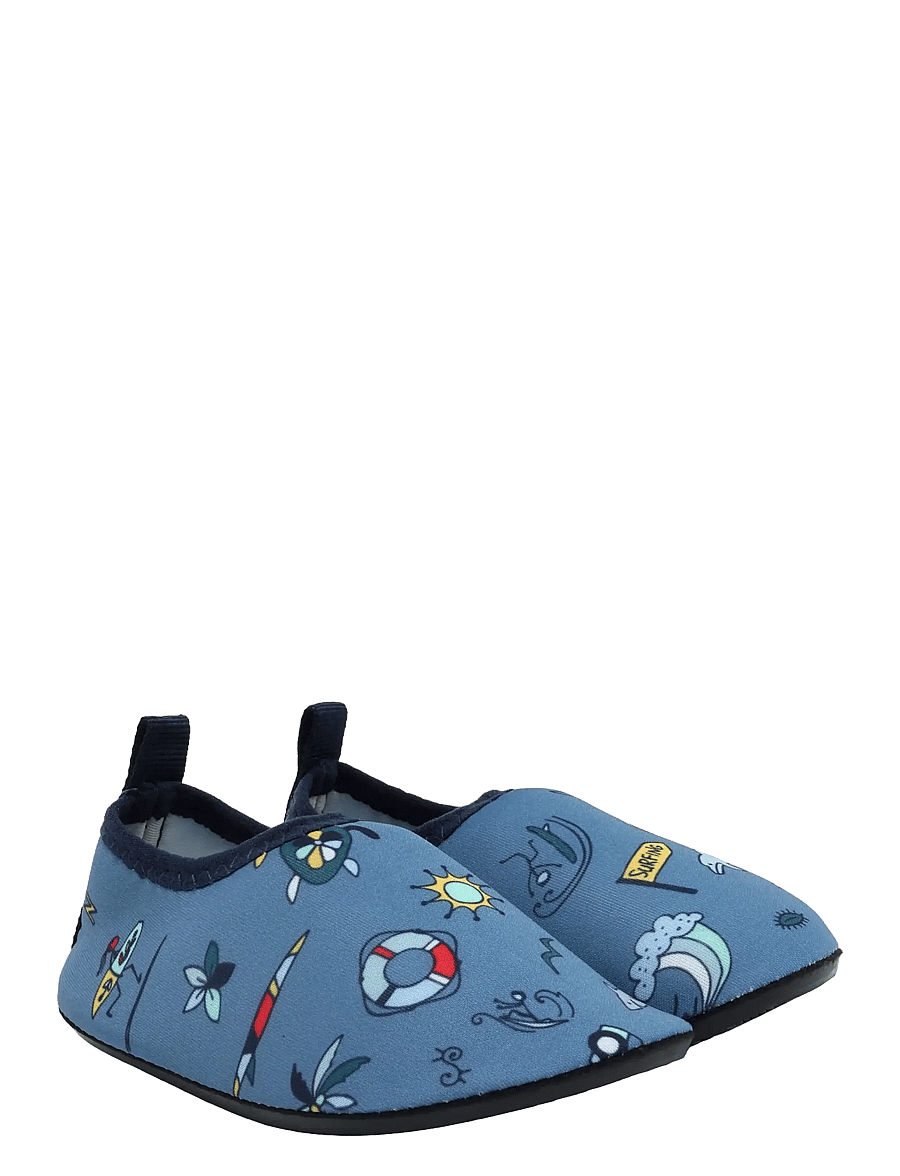 Color Kids - Swim Shoes, AOP - vandsko - coronet blue - 1