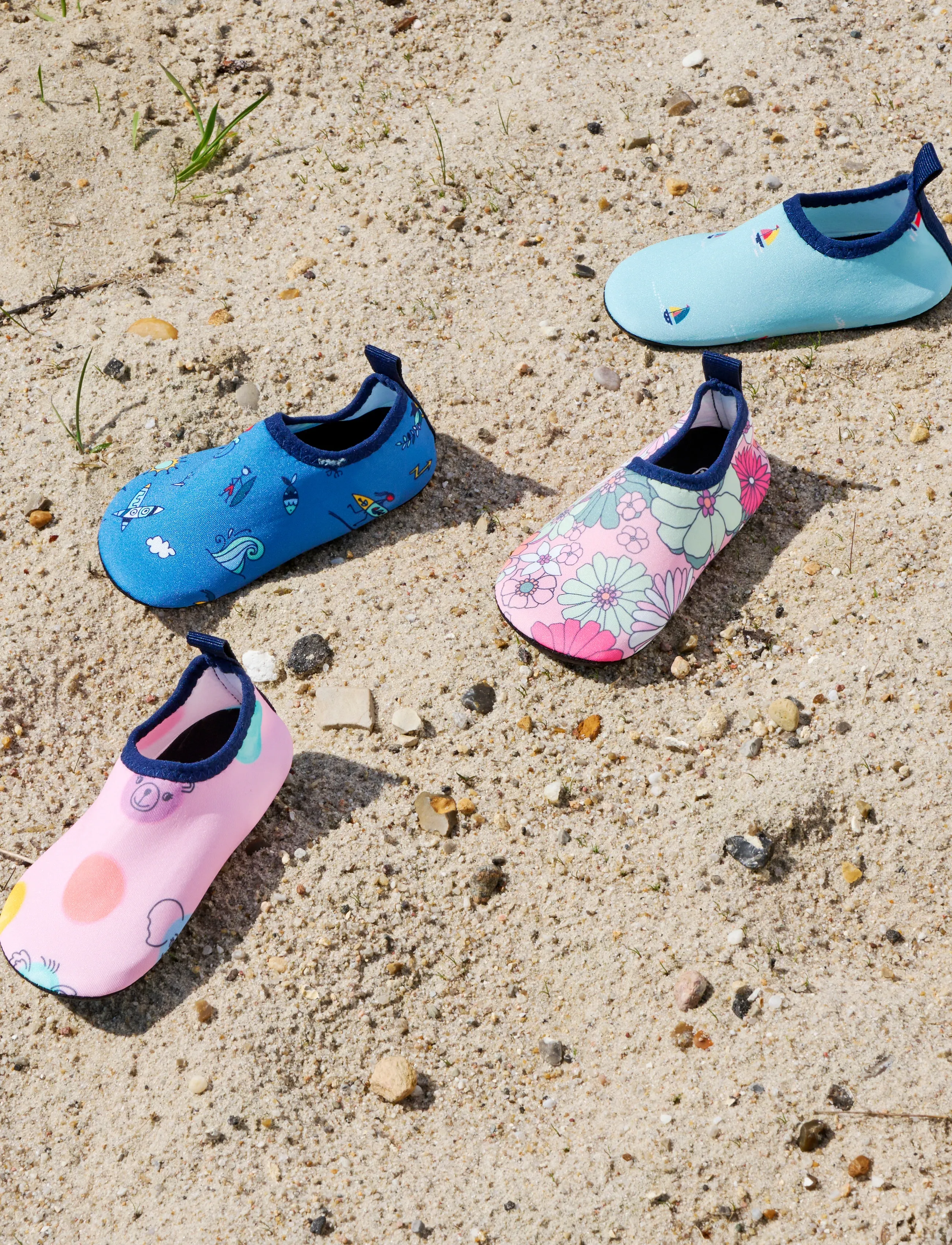 Color Kids Swim Shoes, Aop, Børn, Børne Badesko, Blå, Str: 26/27