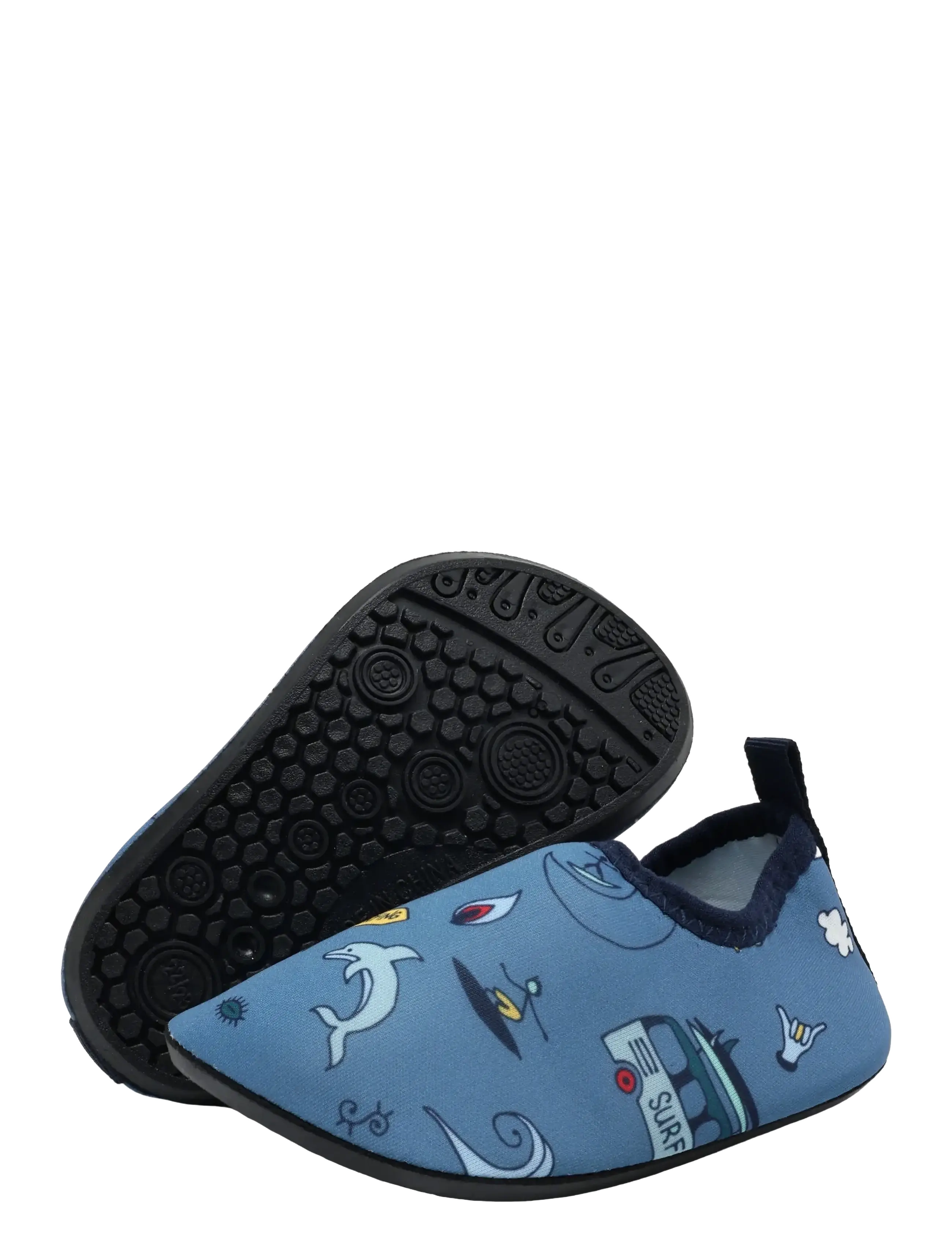 Color Kids - Swim Shoes, AOP - vandsko - coronet blue - 3