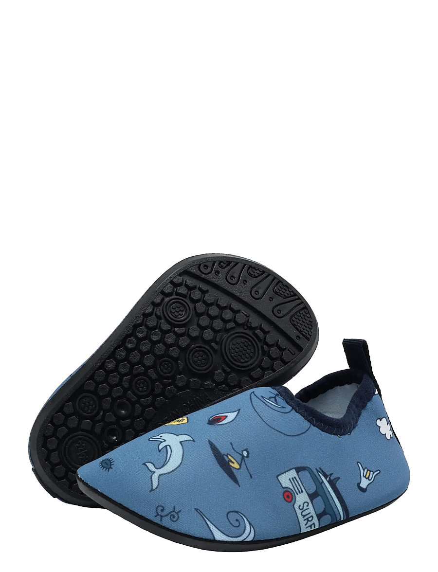Color Kids - Swim Shoes, AOP - vandsko - coronet blue - 3