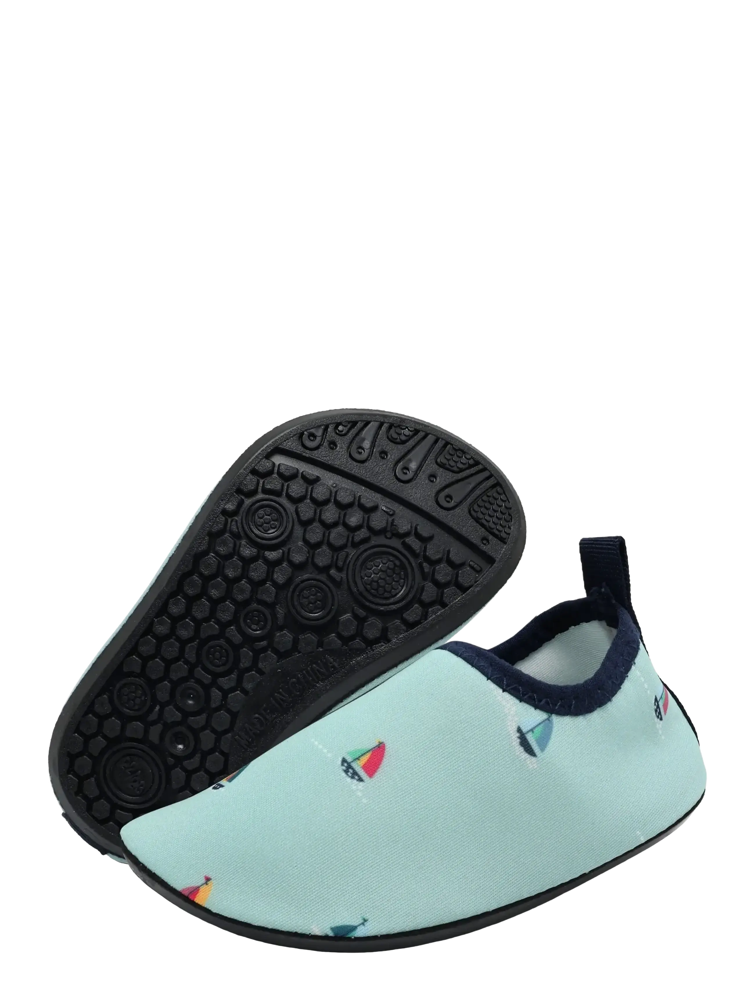 Color Kids - Swim Shoes, AOP - vandsko - ether - 3