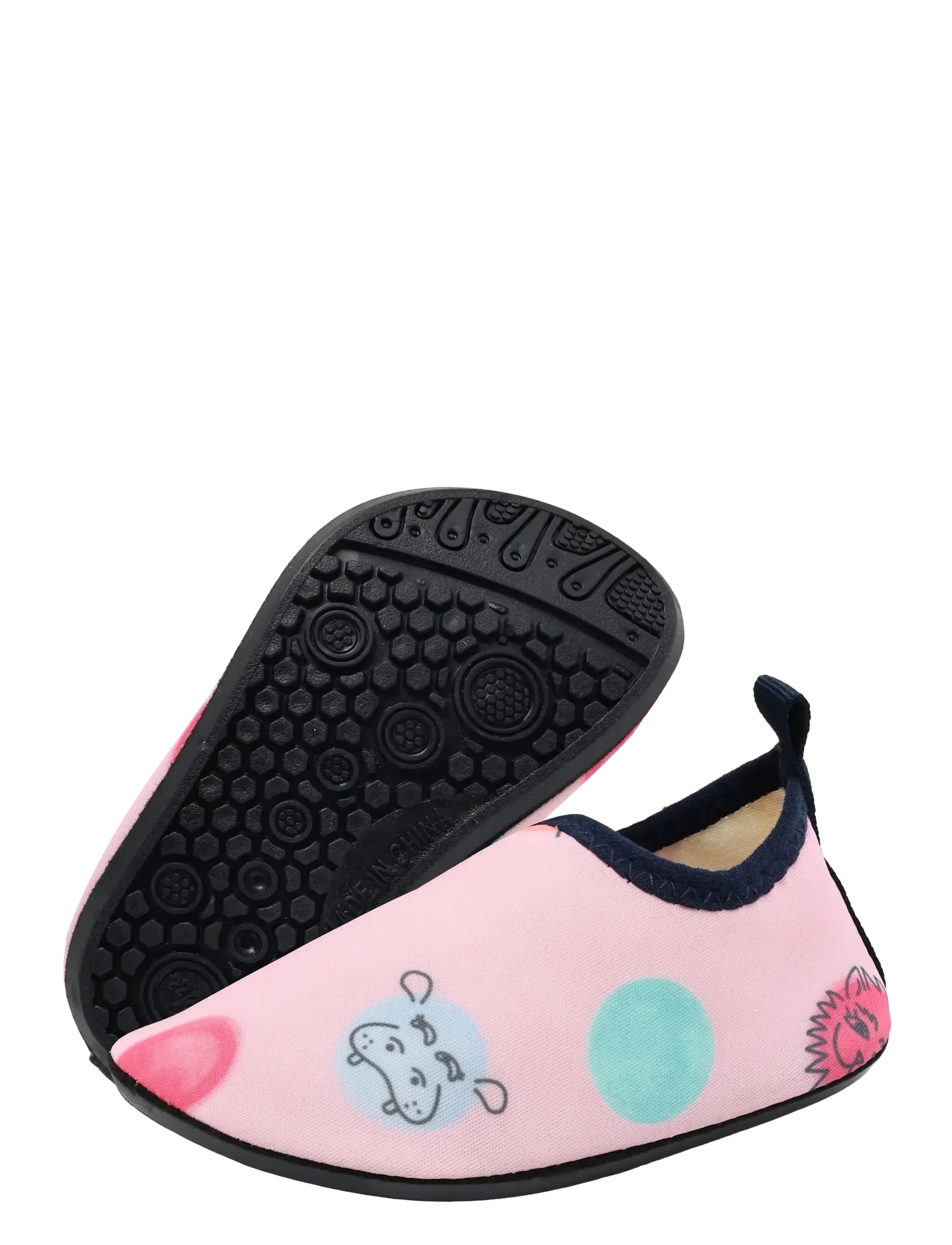 Color Kids - Swim Shoes, AOP - vandsko - fairy rose - 3