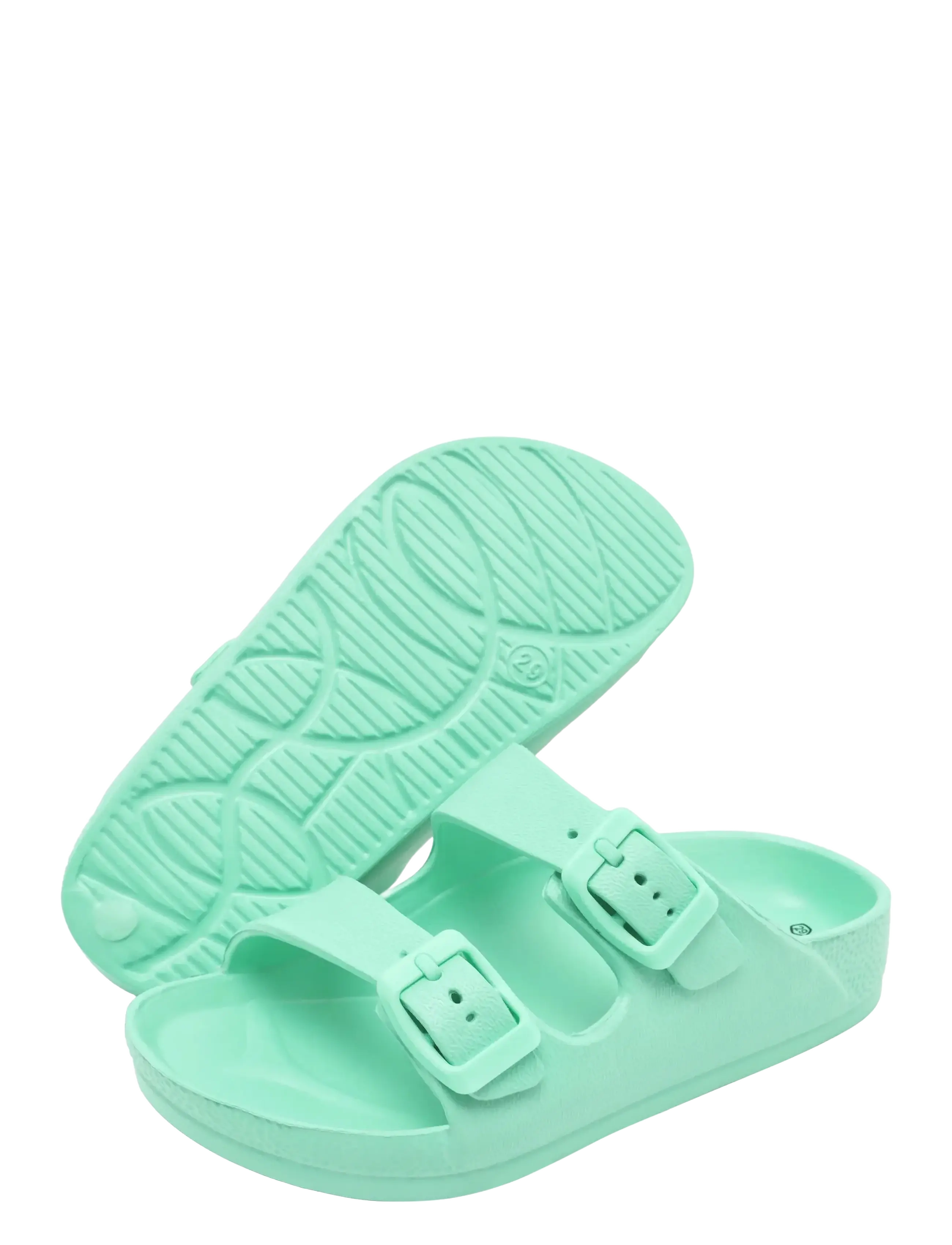 Color Kids - Sandals W. Buckles - shoes - cabbage - 2