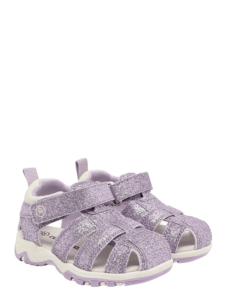 Color Kids - Baby Sandals W. Velcro Strap - schuhe - orchid bloom - 1