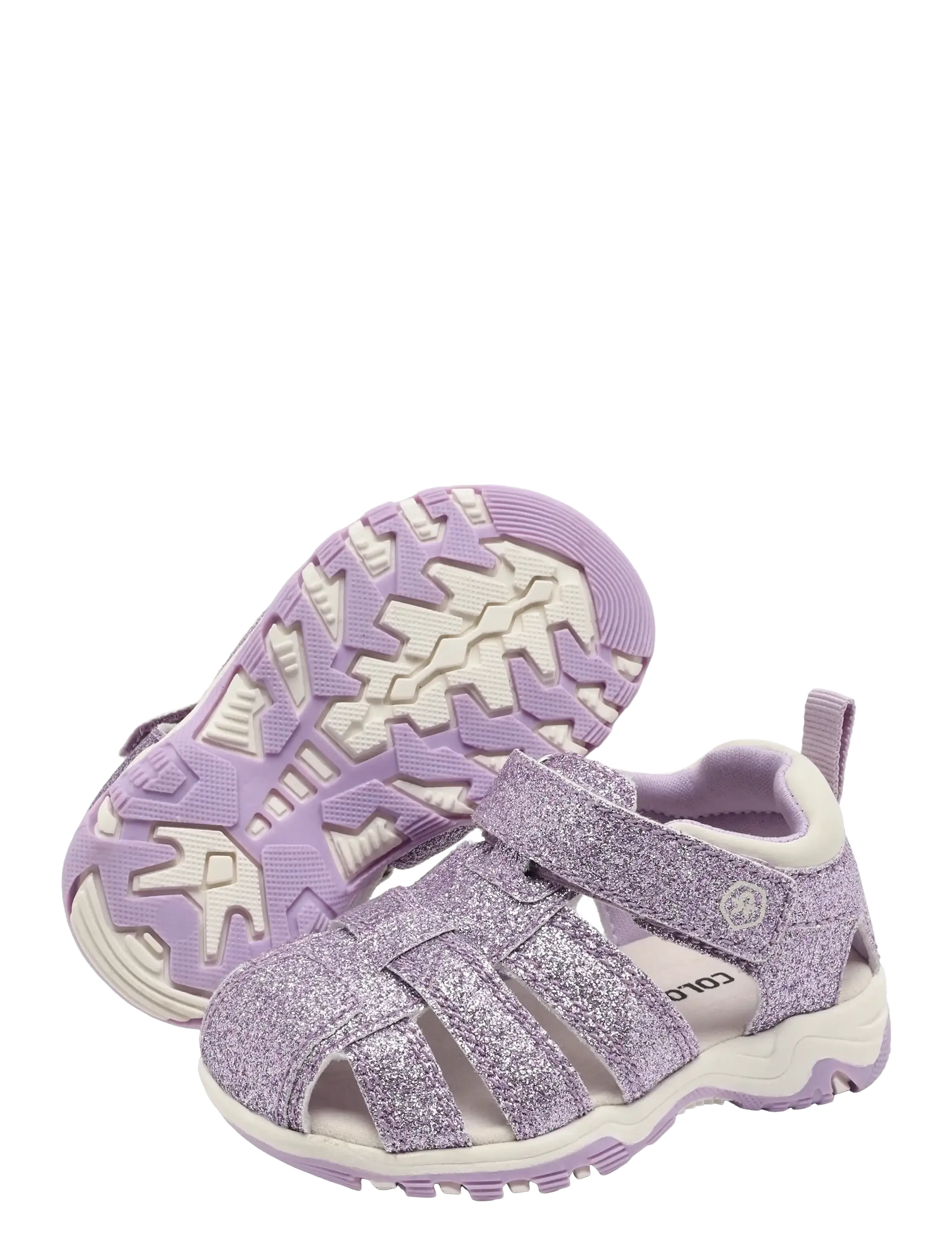 Color Kids - Baby Sandals W. Velcro Strap - schuhe - orchid bloom - 3