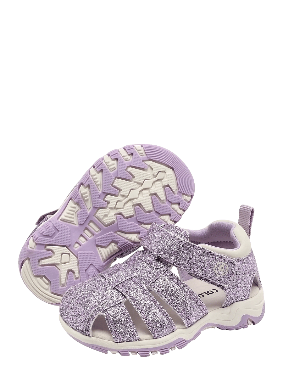 Color Kids - Baby Sandals W. Velcro Strap - schuhe - orchid bloom - 3