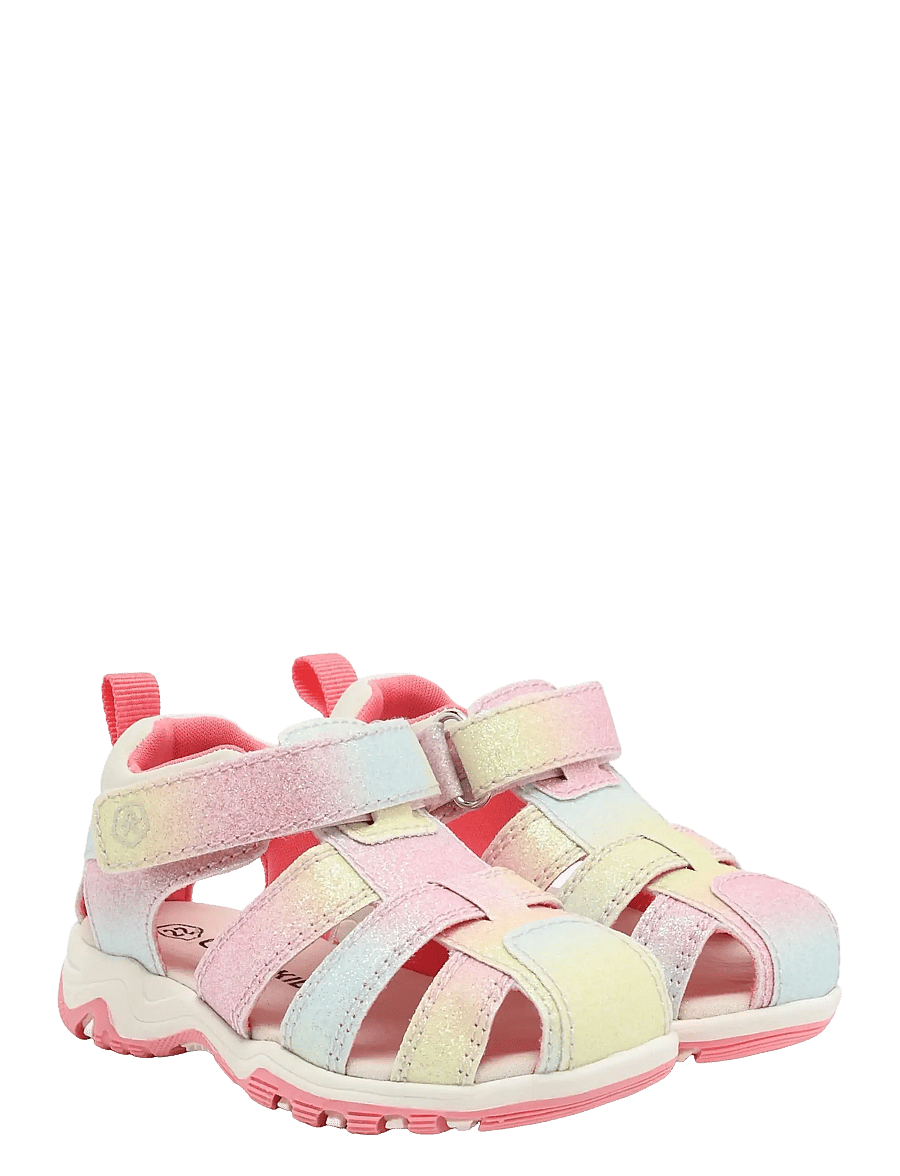 Color Kids - Baby Sandals W. Velcro Strap - sandaler - pink lemonade - 1