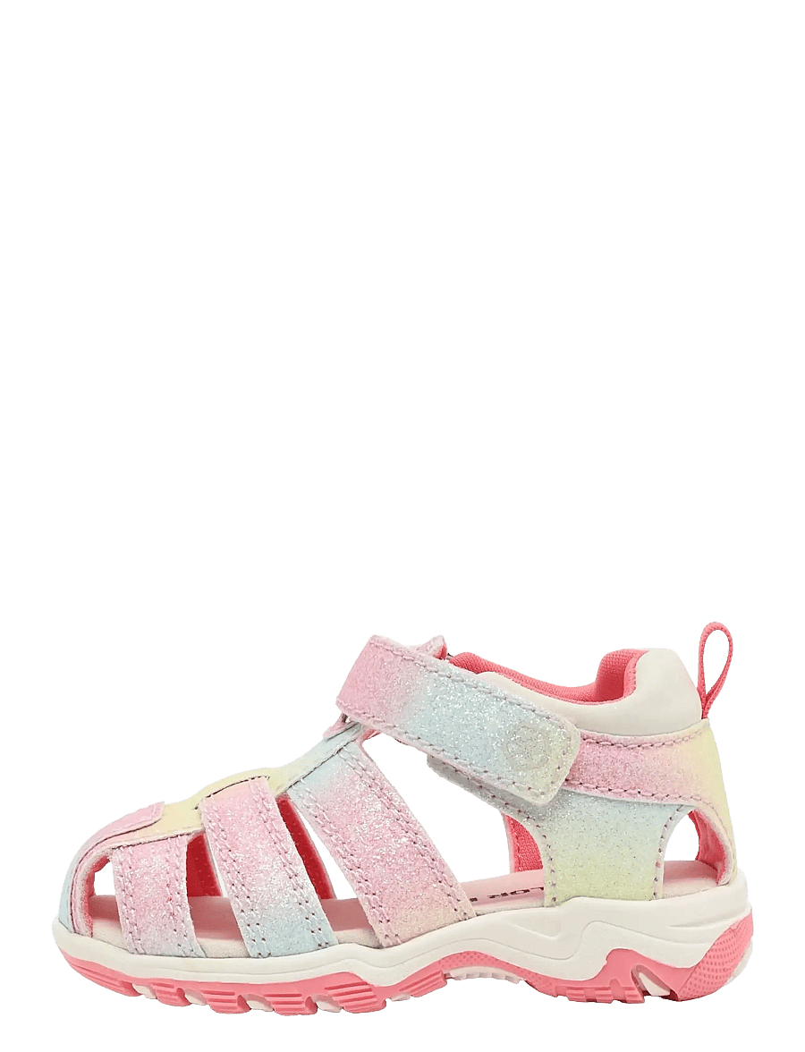 Color Kids - Baby Sandals W. Velcro Strap - sandaler - pink lemonade - 2