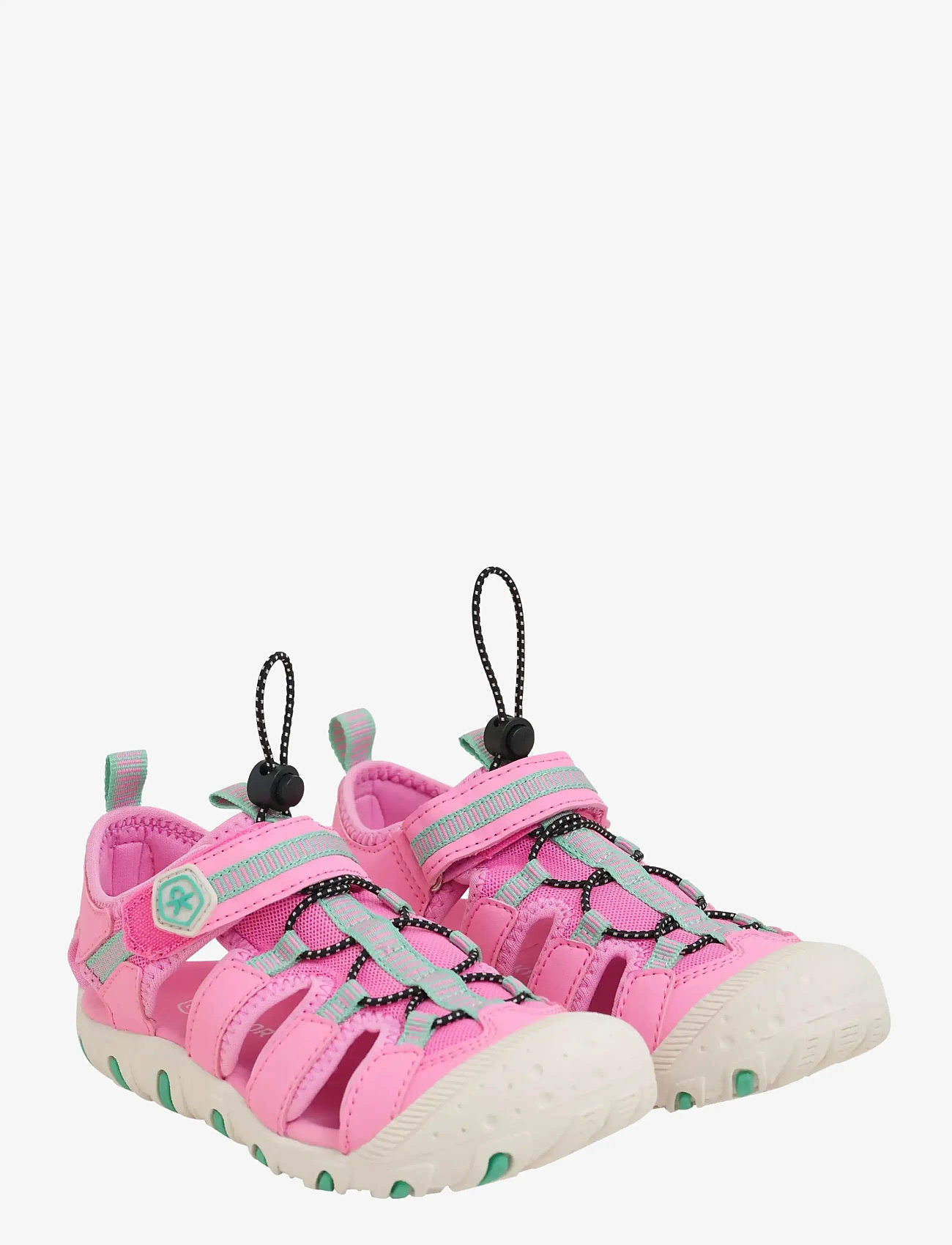 Color Kids - Sandals Hiking W. Toe Cap - sko - begonia pink - 0