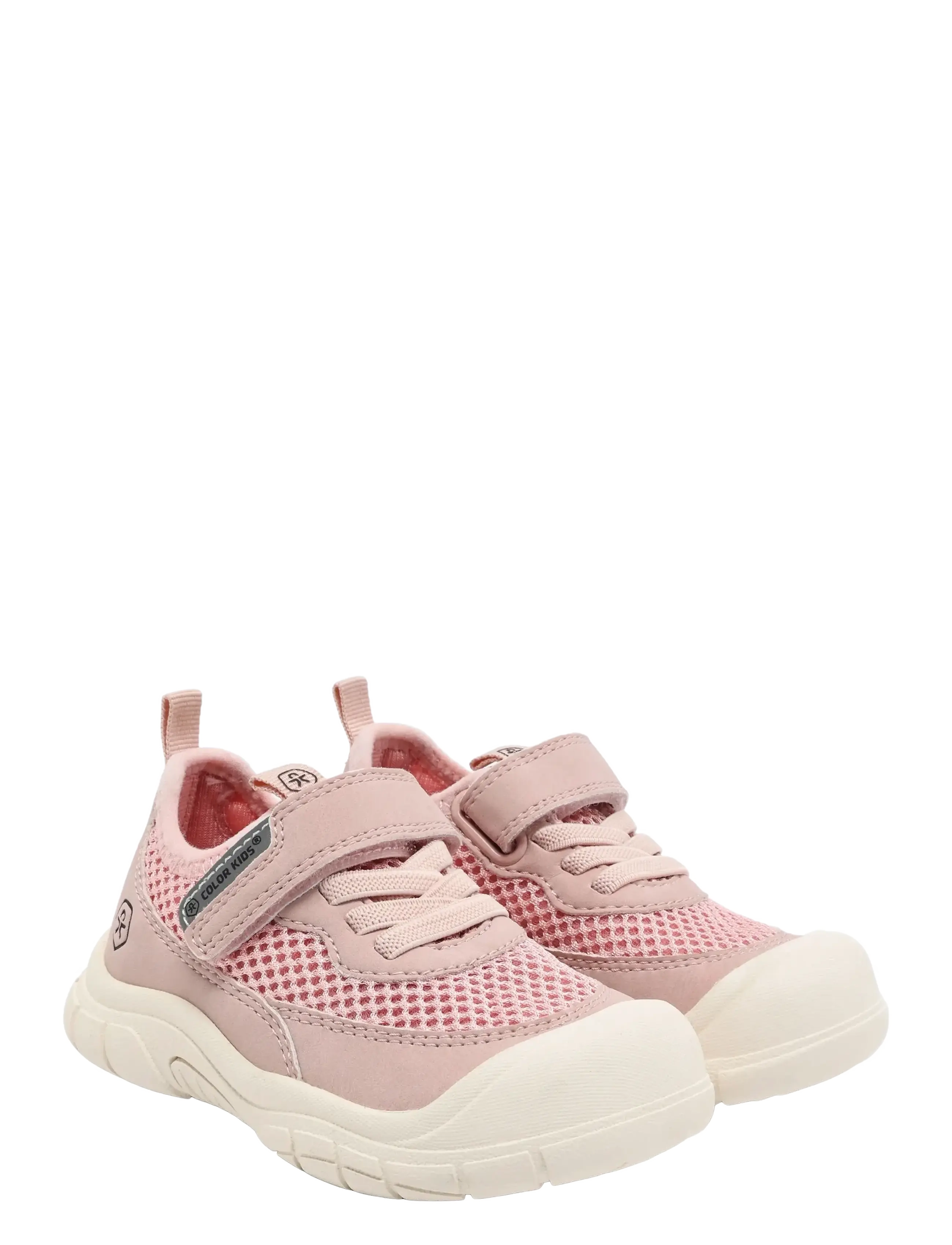 Color Kids Baby Shoe W. Velcro - 4 for 3 - BRIDAL ROSE / pink/rose