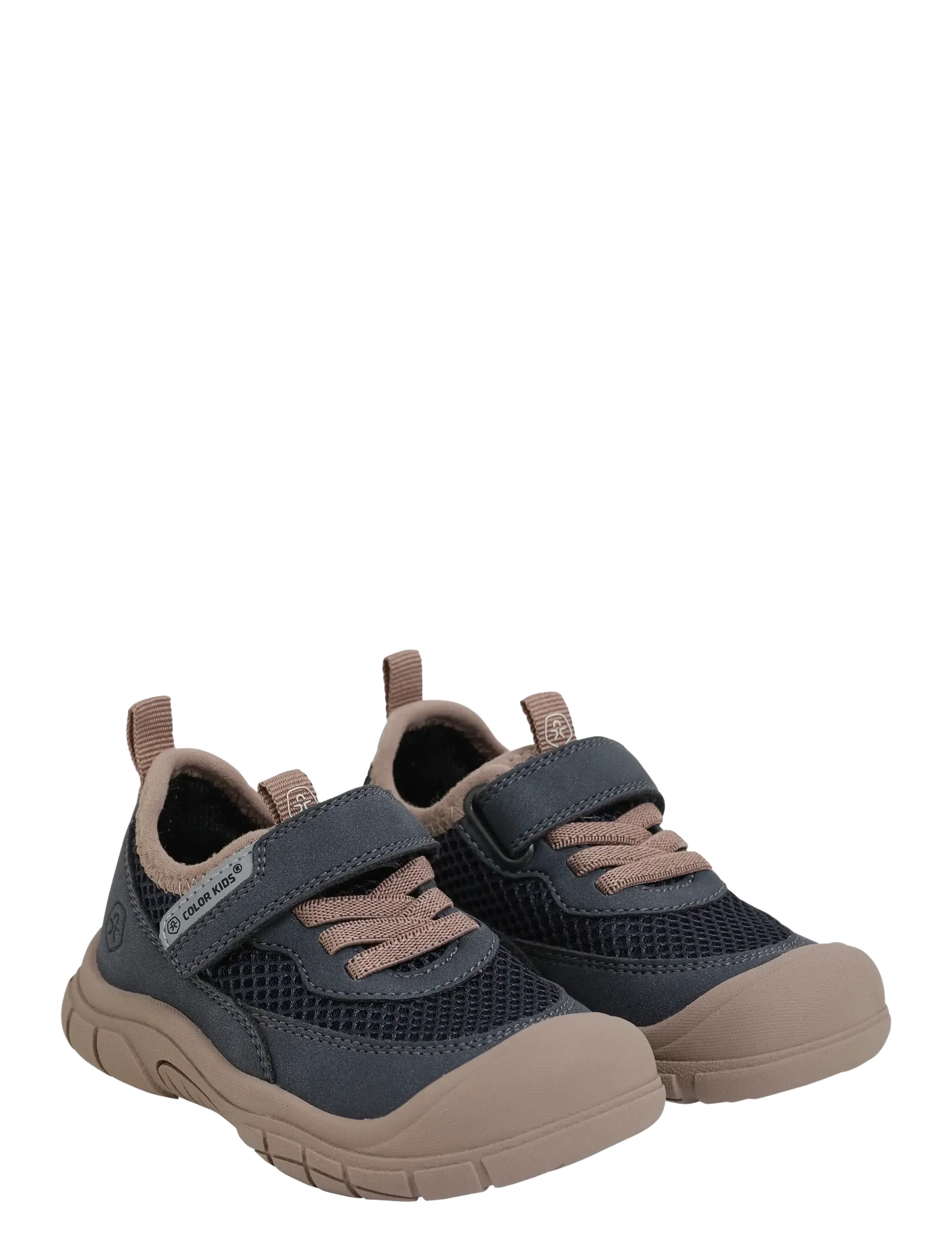 Color Kids Baby Shoe W. Velcro - Sko - TOTAL ECLIPSE / navy