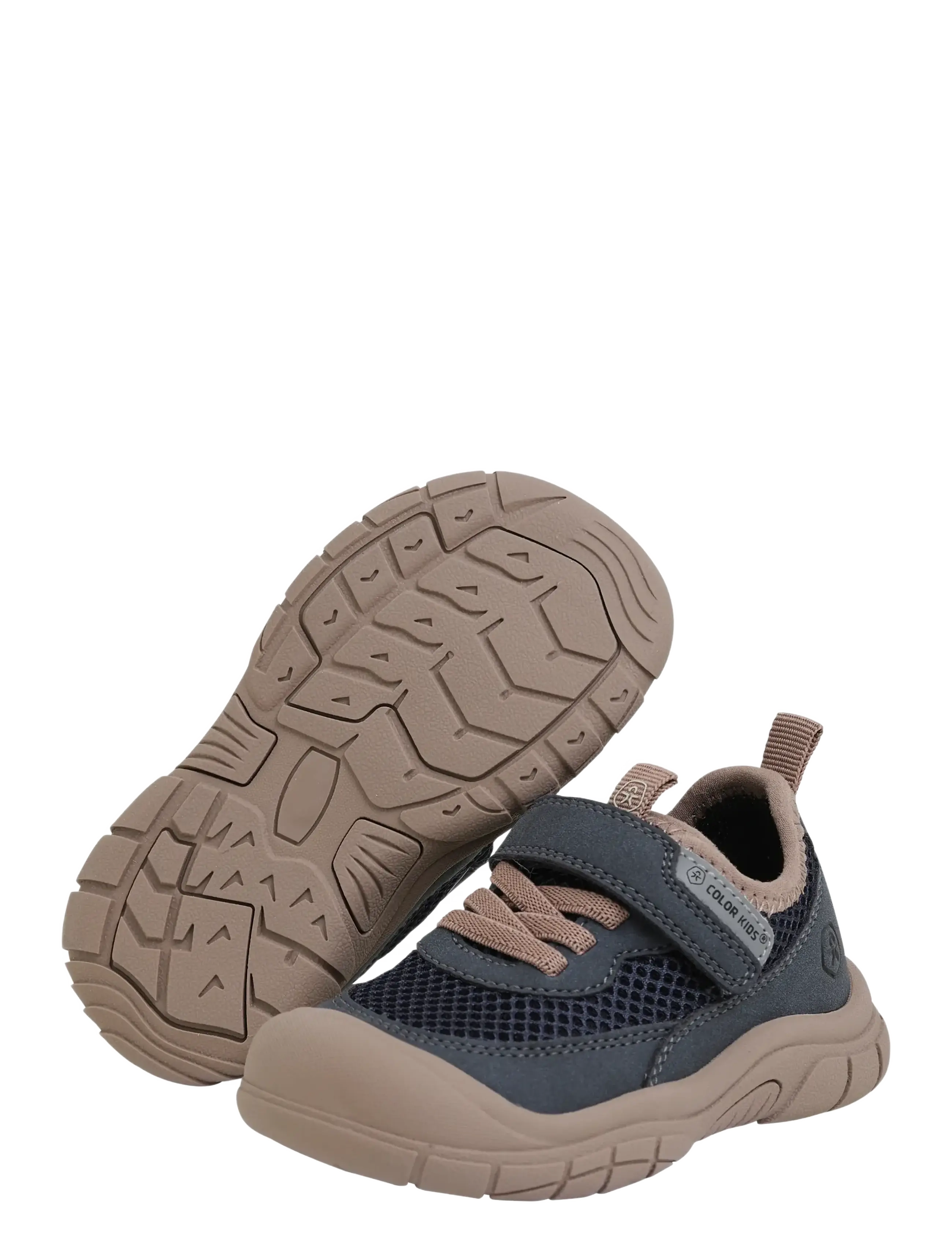 Color Kids - Baby Shoe W. Velcro - sko - total eclipse - 2