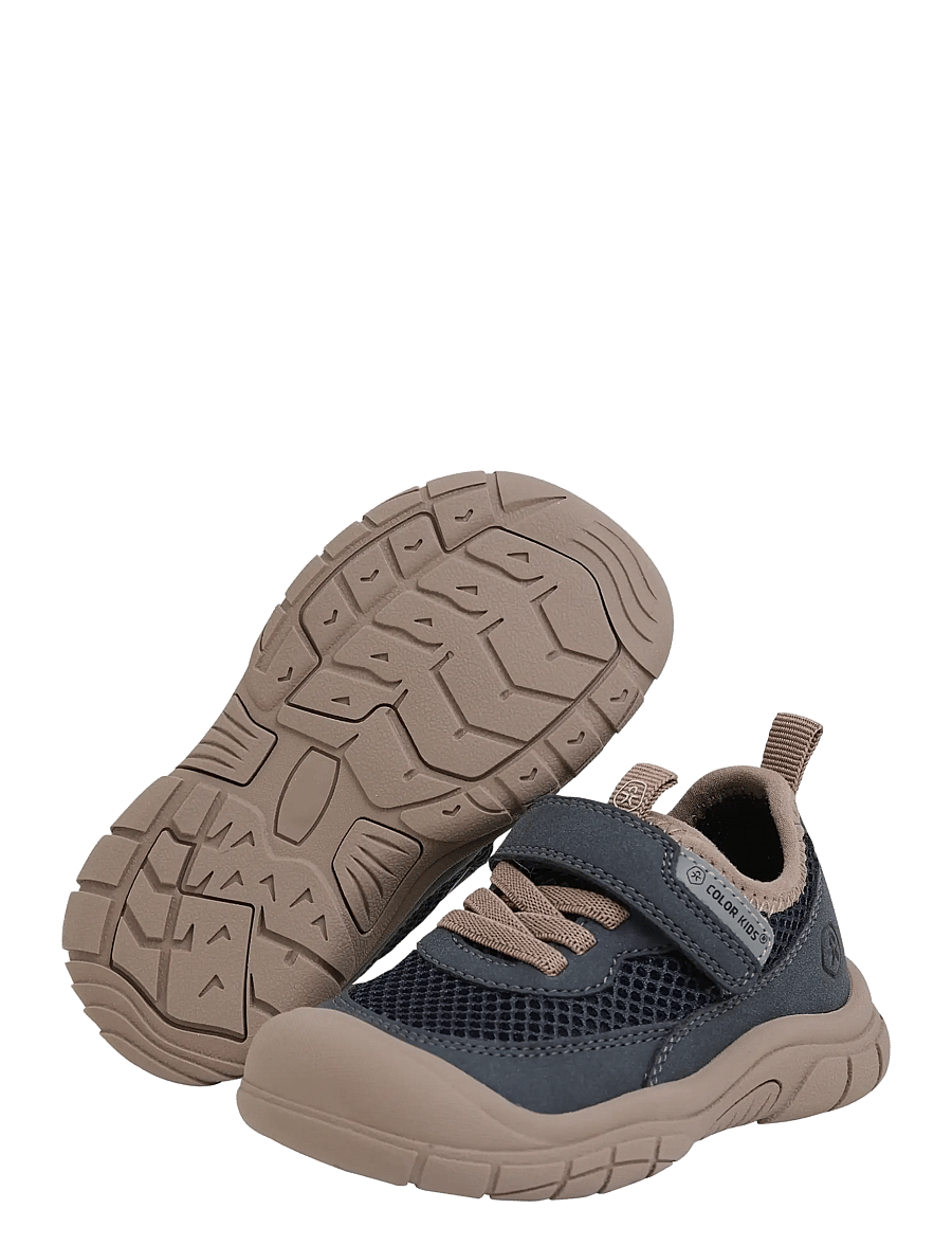 Color Kids - Baby Shoe W. Velcro - sko - total eclipse - 2