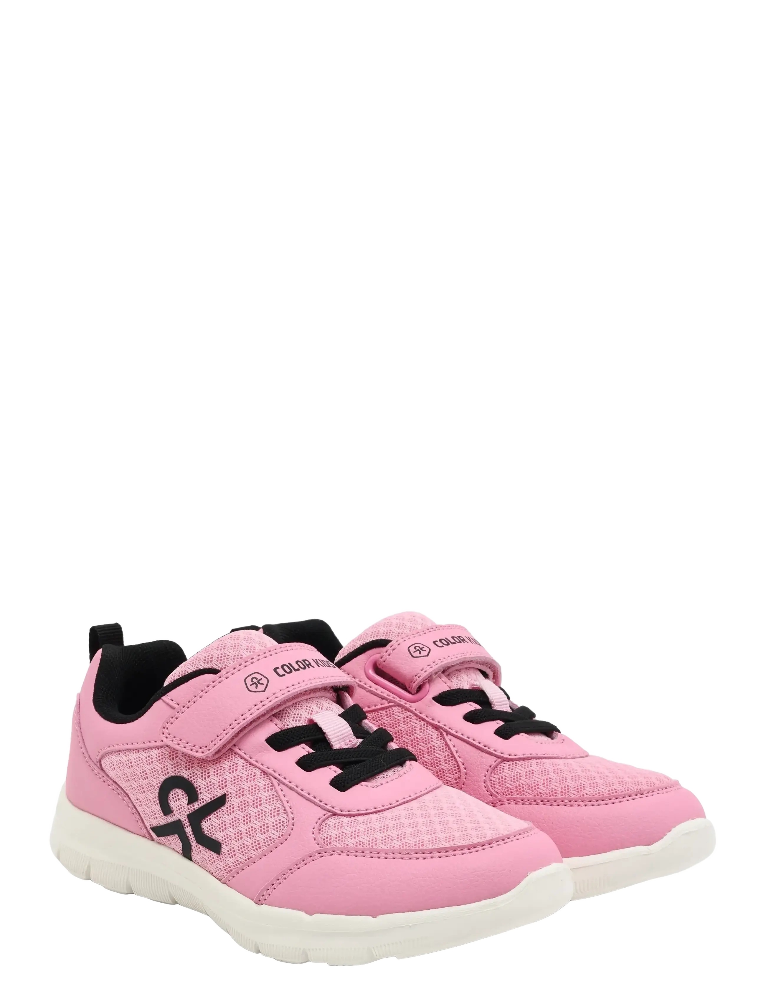 Color Kids Shoes W. Velcro - 4 for 3 - BEGONIA PINK / pink/rose