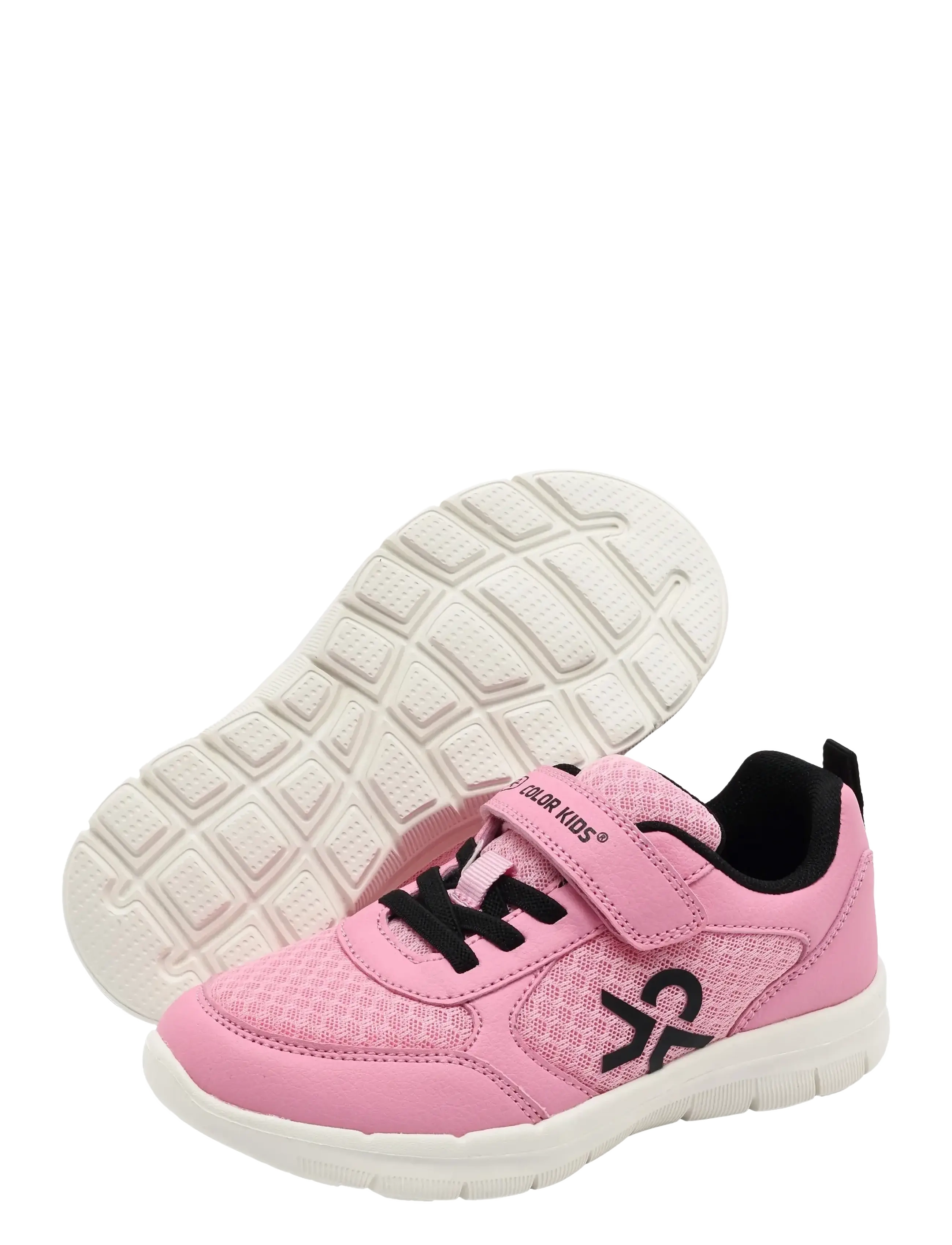 Color Kids - Shoes W. Velcro - lave sneakers - begonia pink - 2