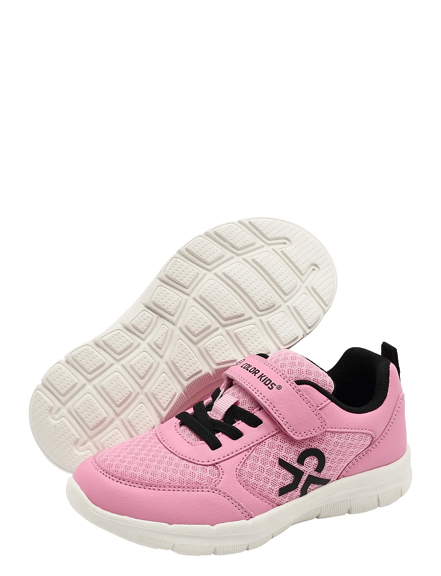 Color Kids - Shoes W. Velcro - lave sneakers - begonia pink - 2