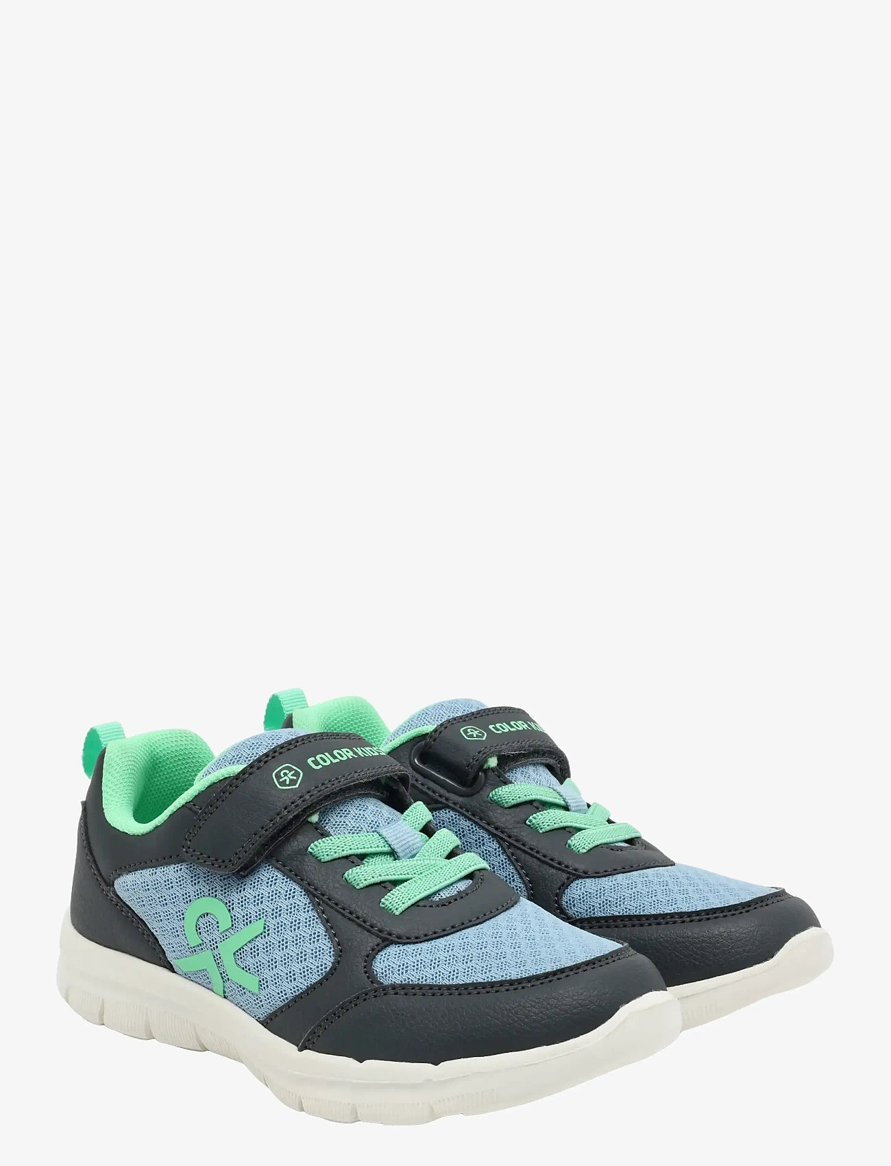 Color Kids - Shoes W. Velcro - niedriger schnitt - cerulean - 0