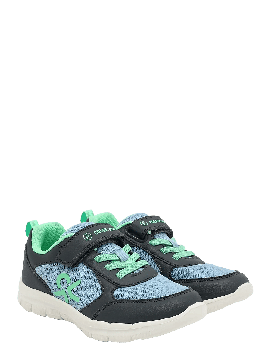 Color Kids - Shoes W. Velcro - kõrge säärega tossud - cerulean - 0