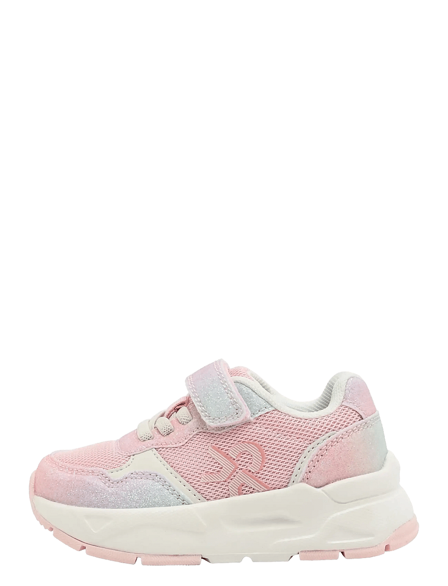 Color Kids - Shoes W. Velcro - lave sneakers - bridal rose - 1