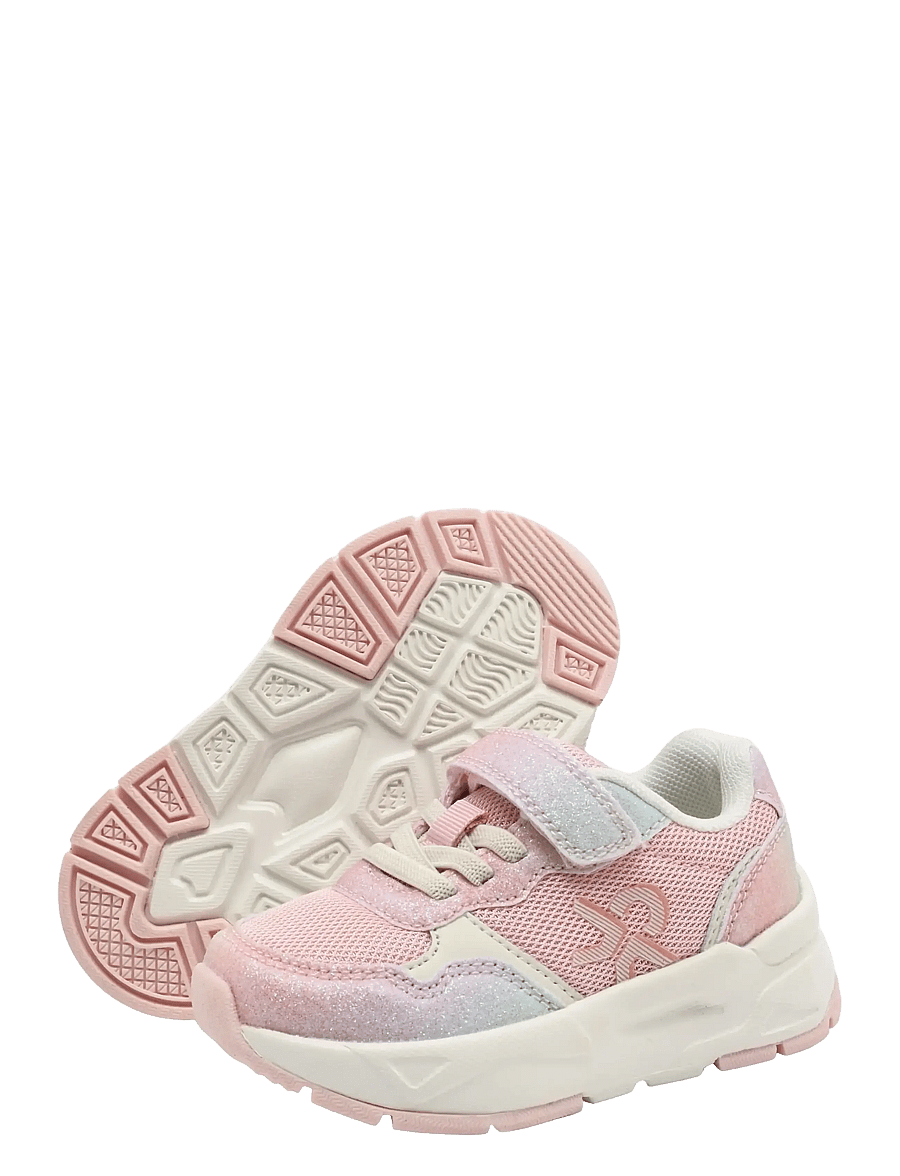 Color Kids - Shoes W. Velcro - lave sneakers - bridal rose - 2