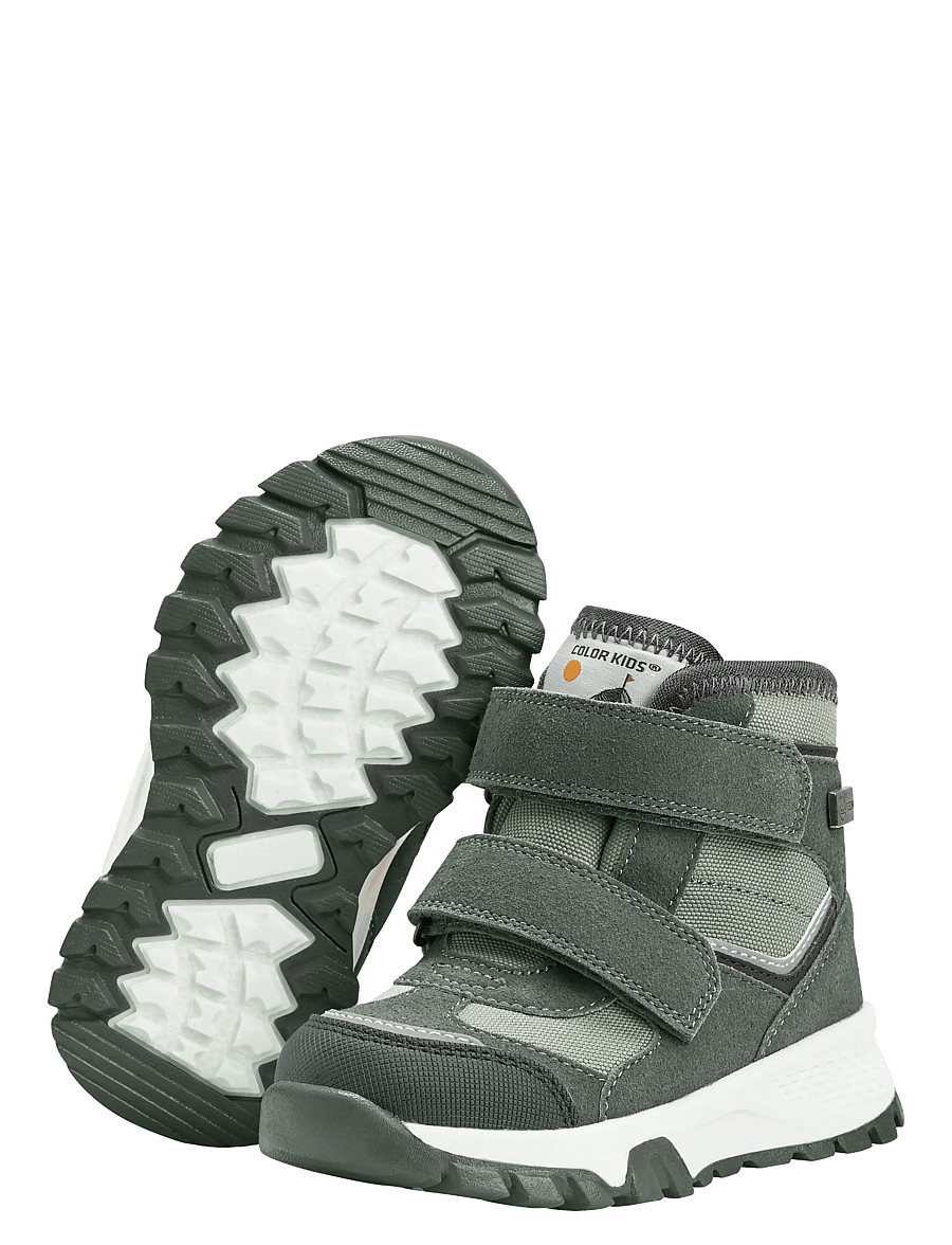 Color Kids - Boots W. Velcro, WP - jalanõud - kambaba - 2