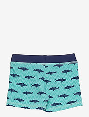 Color Kids - Edy mini shorts set AOP - summer savings - aqua sea - 3