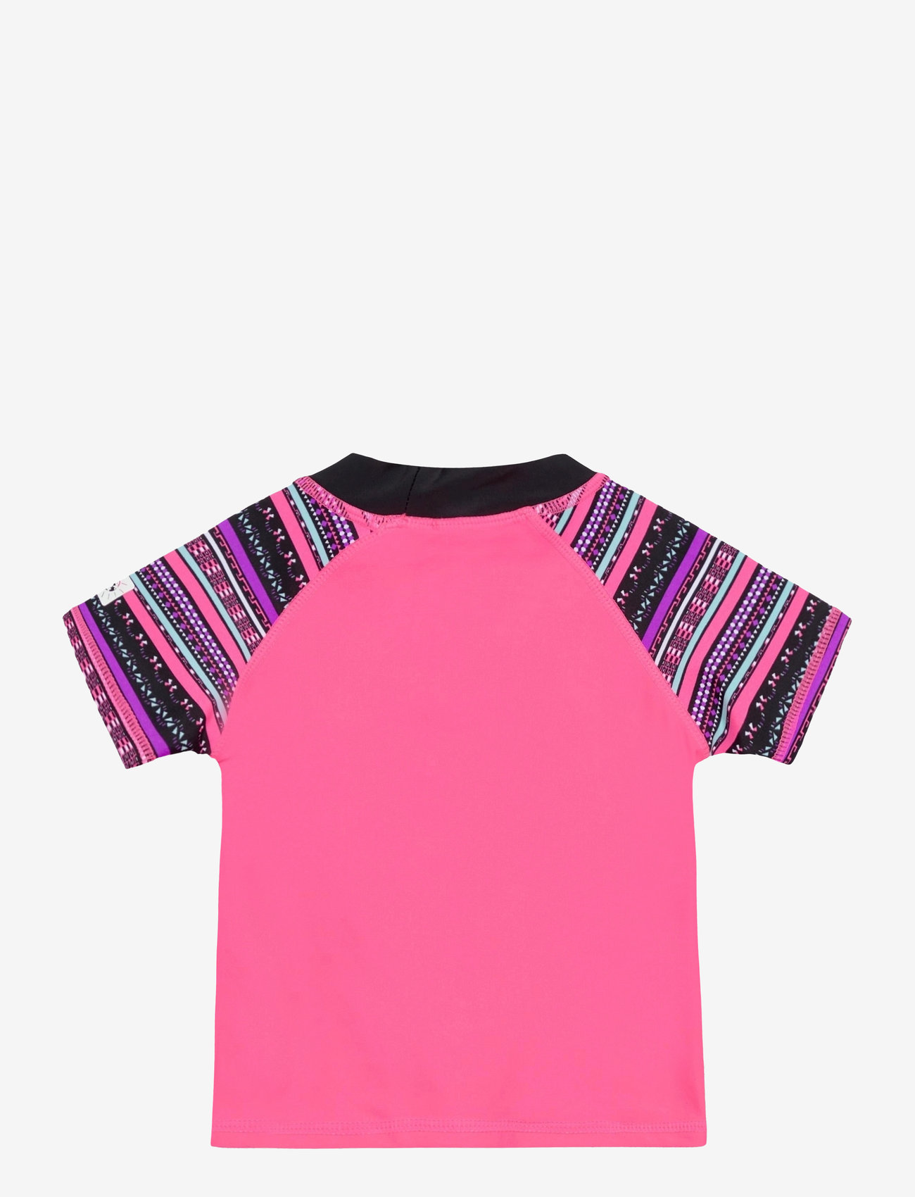 Color Kids - Edy mini shorts set AOP - gode sommertilbud - candy pink - 1