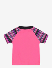 Color Kids - Edy mini shorts set AOP - kesälöytöjä - candy pink - 1