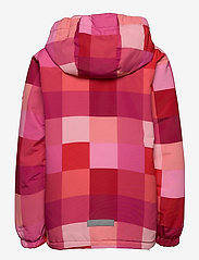 Color Kids - Padded ski jacket AOP - daunen-& steppjacken - raspberry - 1