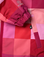 Color Kids - Padded ski jacket AOP - daunen-& steppjacken - raspberry - 6