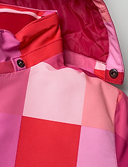 Color Kids - Padded ski jacket AOP - daunen-& steppjacken - raspberry - 8