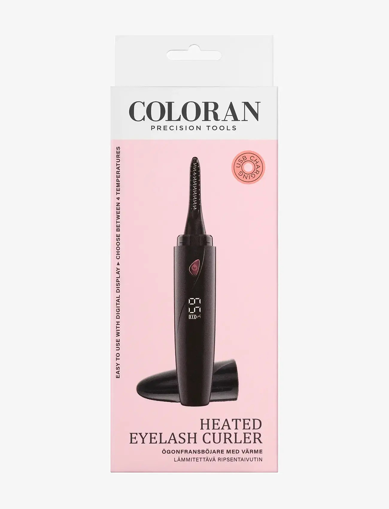 Coloran - Heated Eyelash Curler - meikit - black - 2