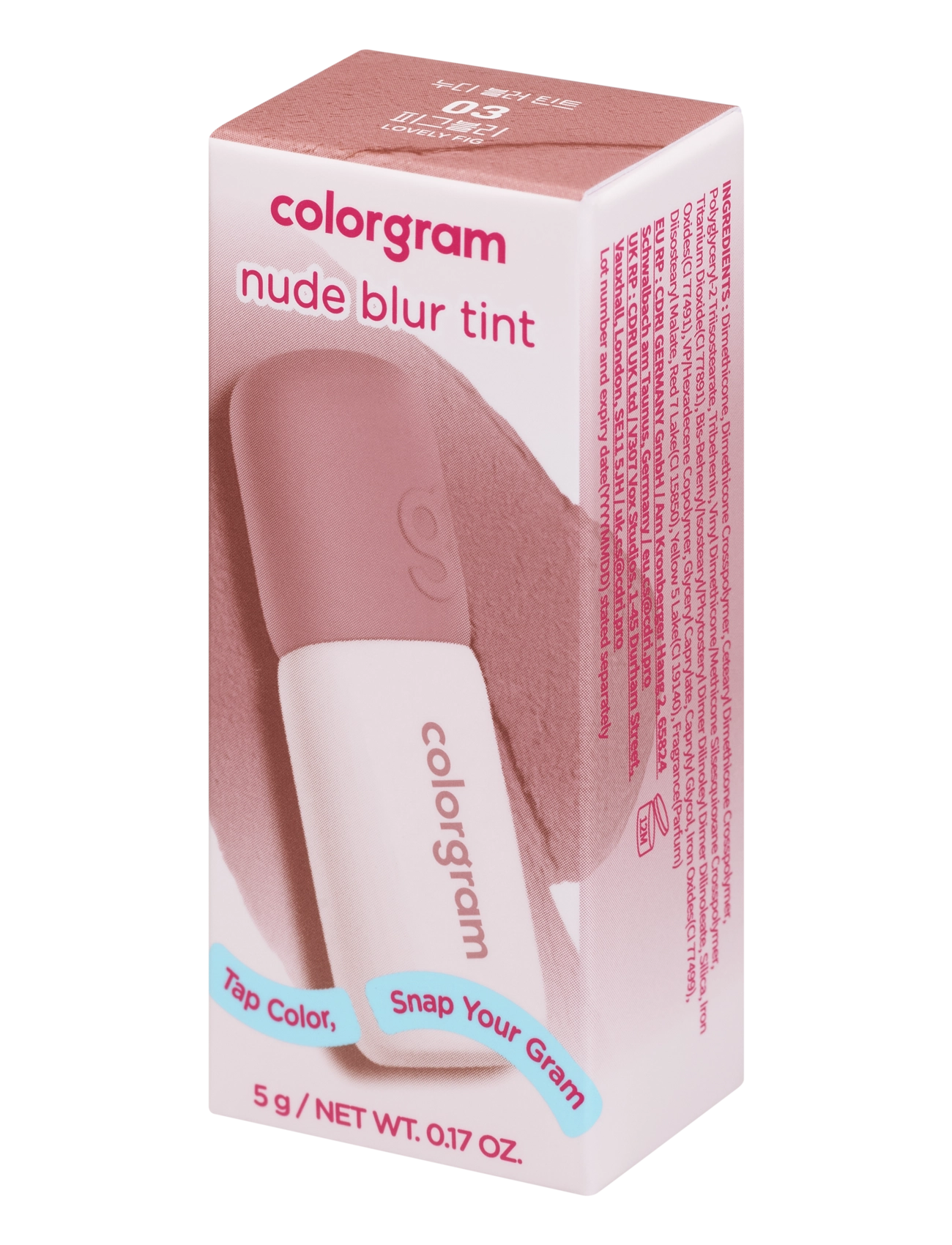 Colorgram - COLORGRAM Nude Blur Tint - makeup - 03 lovely fig - 1
