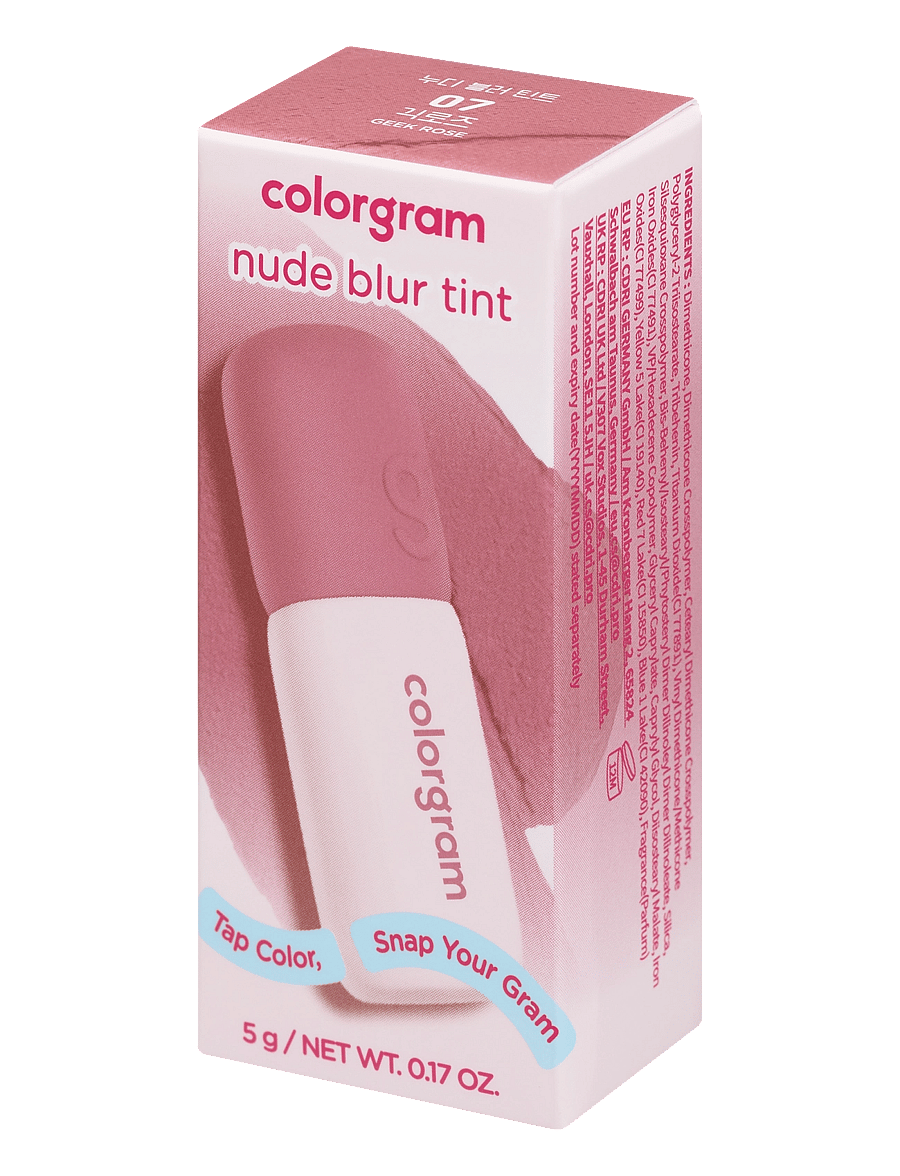 Colorgram - COLORGRAM Nude Blur Tint - makeup - 07 geek rose - 1