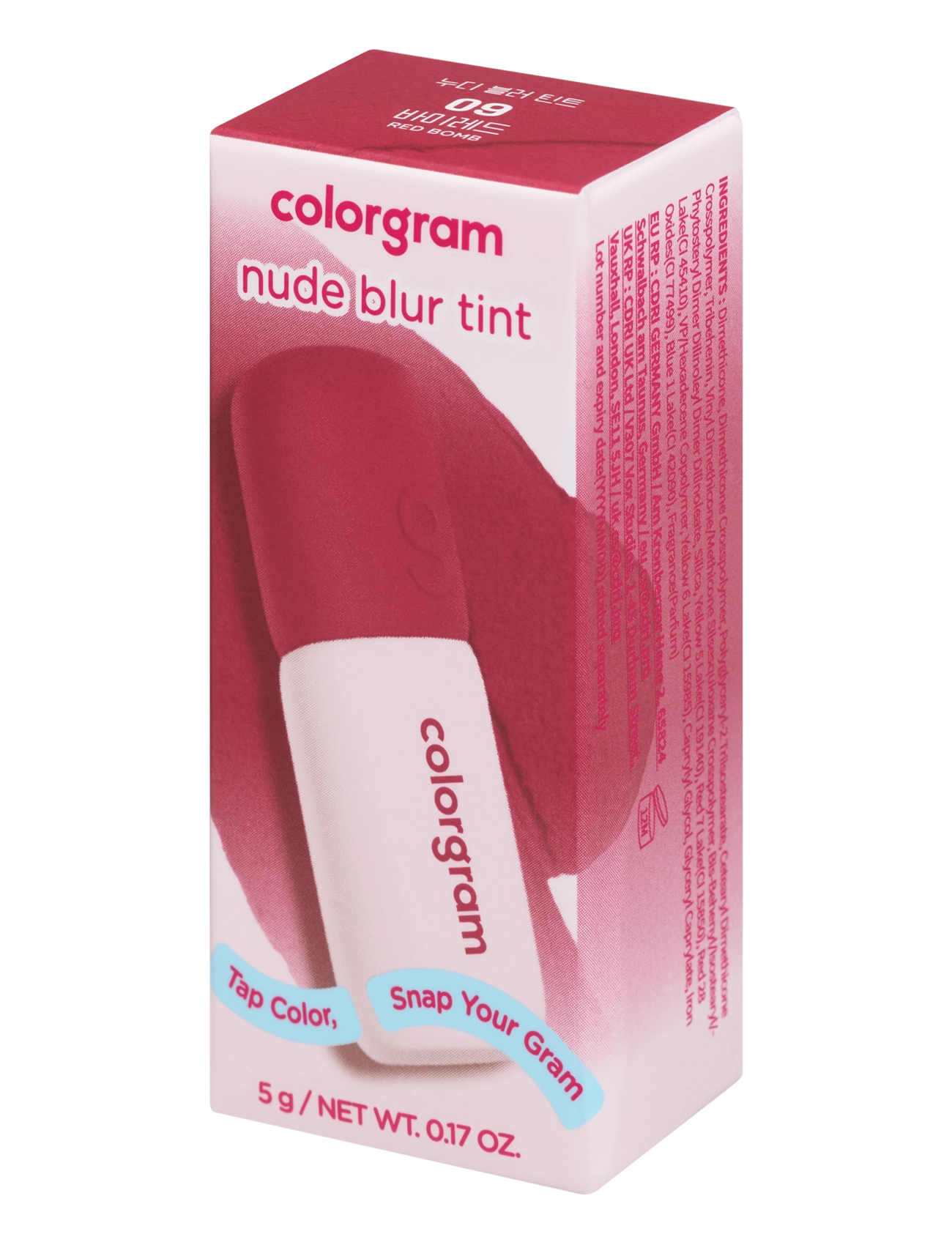 Colorgram - COLORGRAM Nude Blur Tint - makeup - 09 red bomb - 2