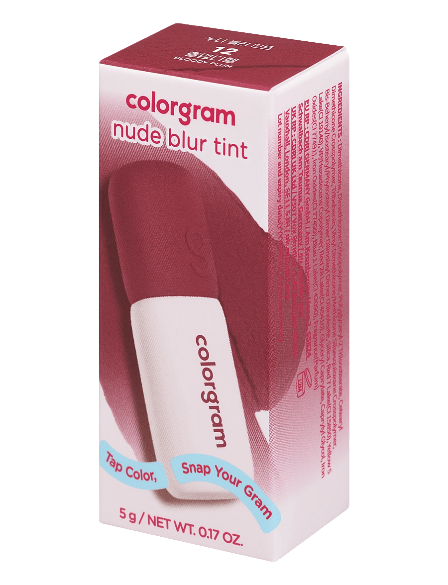 Colorgram - COLORGRAM Nude Blur Tint - makeup - 12 bloody plum - 2