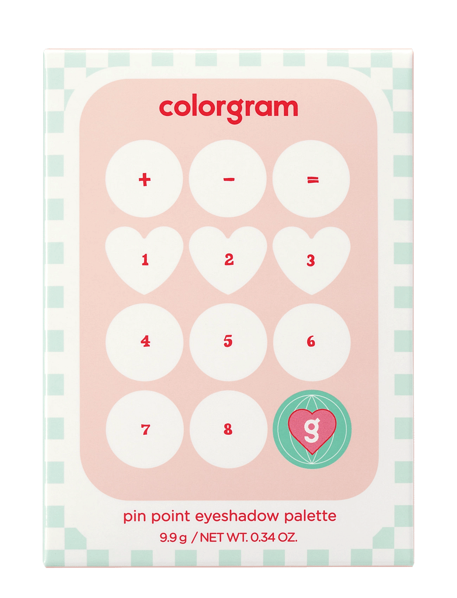 Colorgram - COLORGRAM Pin Point Eyeshadow Palette - silmad ja kulmud - 01 peach+coral - 2