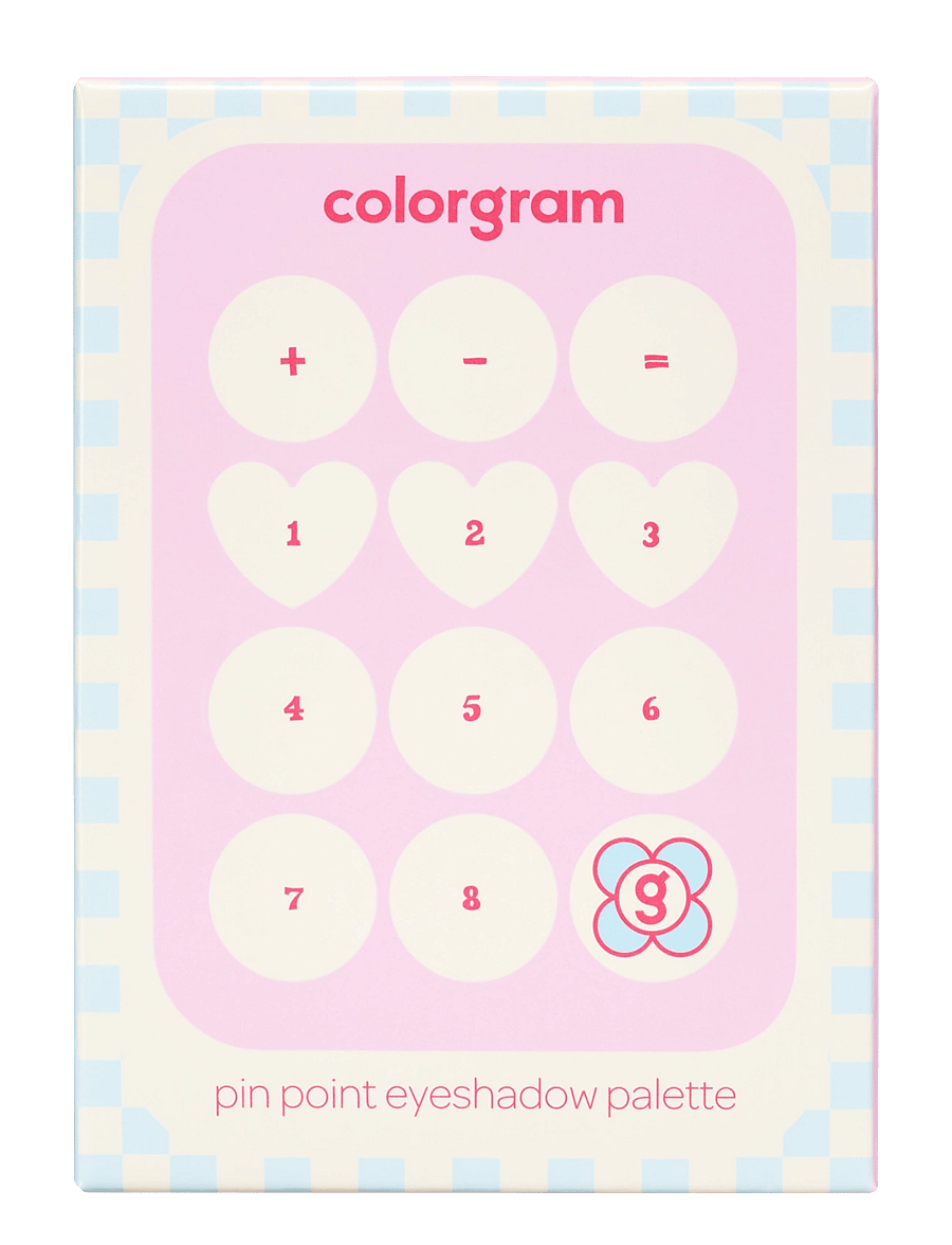 Colorgram - COLORGRAM Pin Point Eyeshadow Palette - silmad ja kulmud - coral - 1