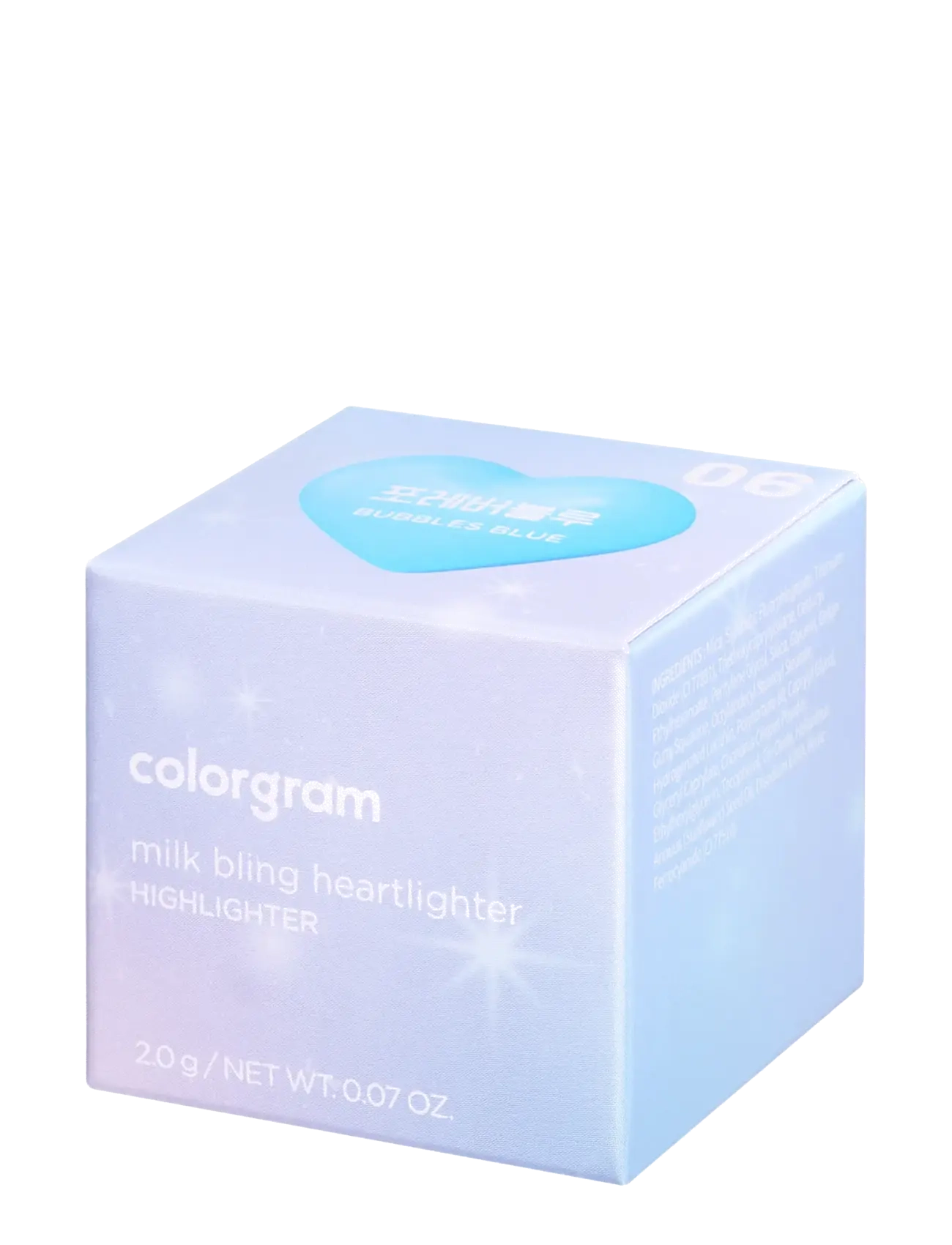 Colorgram - COLORGRAM Glow from Bling  - makeup - 06 bubbles blue - 1