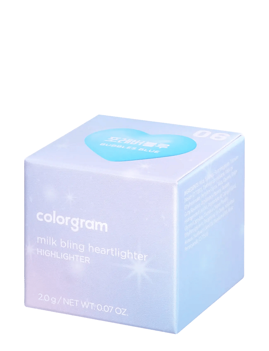Colorgram - COLORGRAM Glow from Bling - makeup - 06 bubbles blue - 1