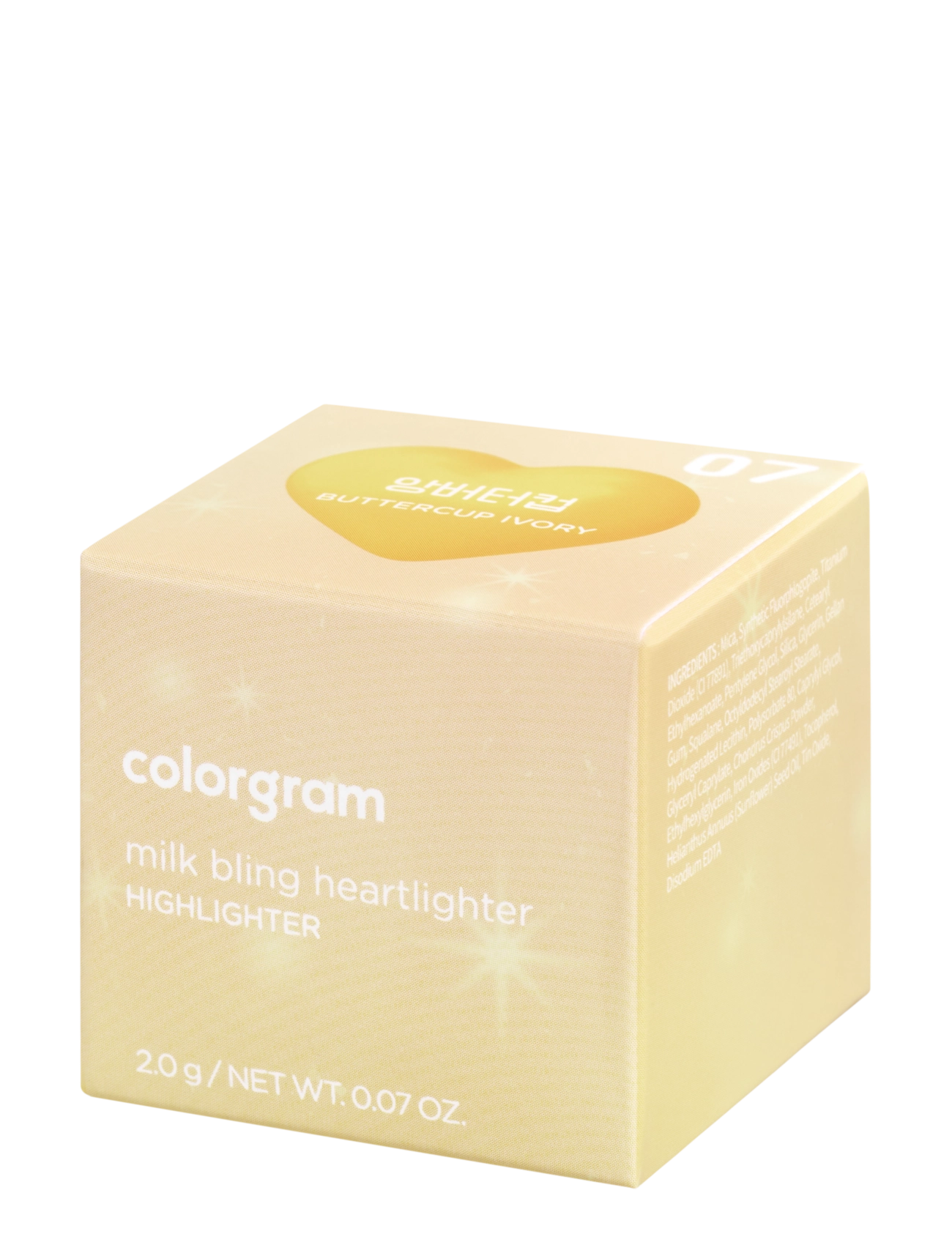 Colorgram - COLORGRAM Glow from Bling  - makeup - 07 buttercup ivory - 2