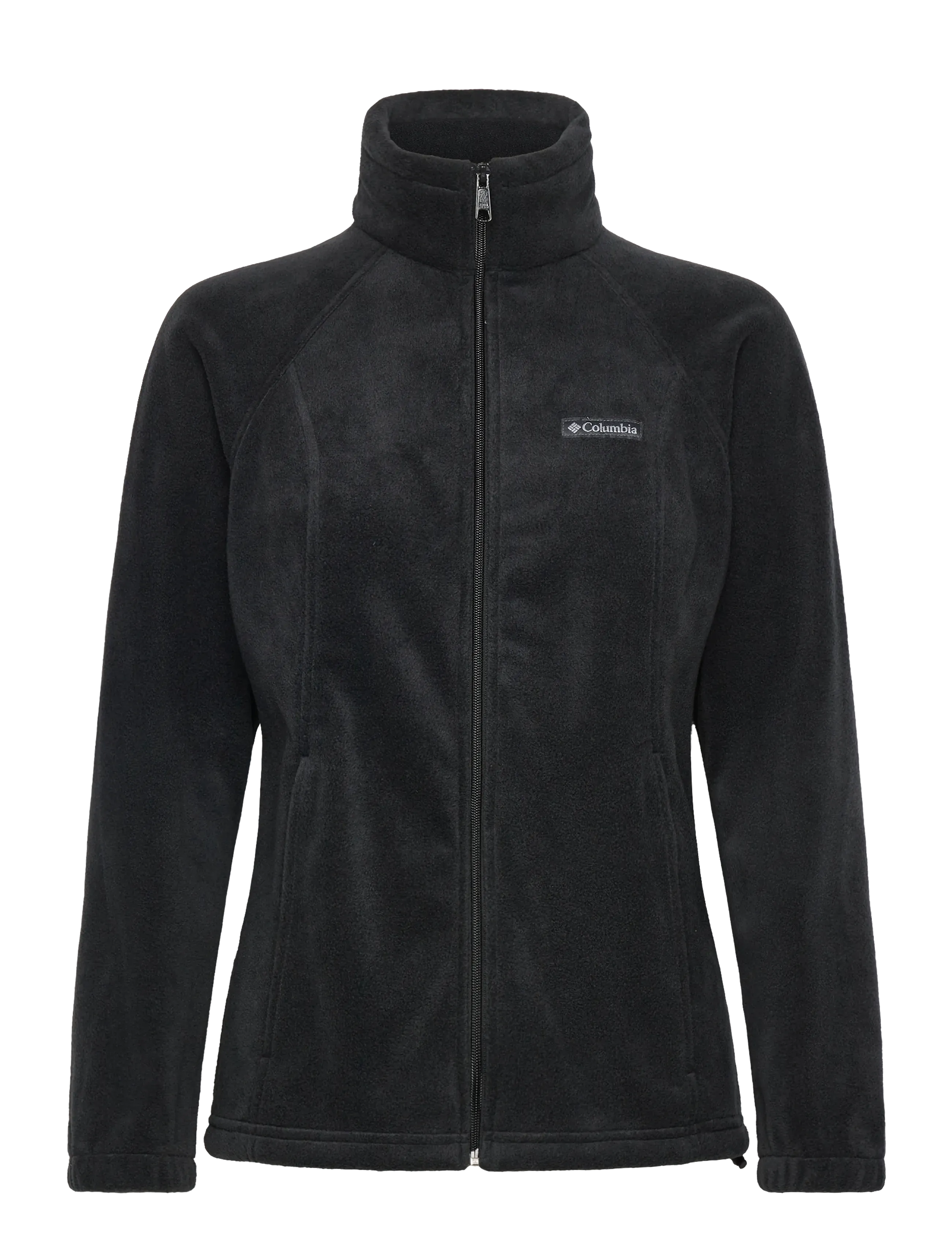 Columbia Sportswear Benton Springs Full Zip, Kvinder, Fuld Lynlås Fleecejakke, Sort, Str: L