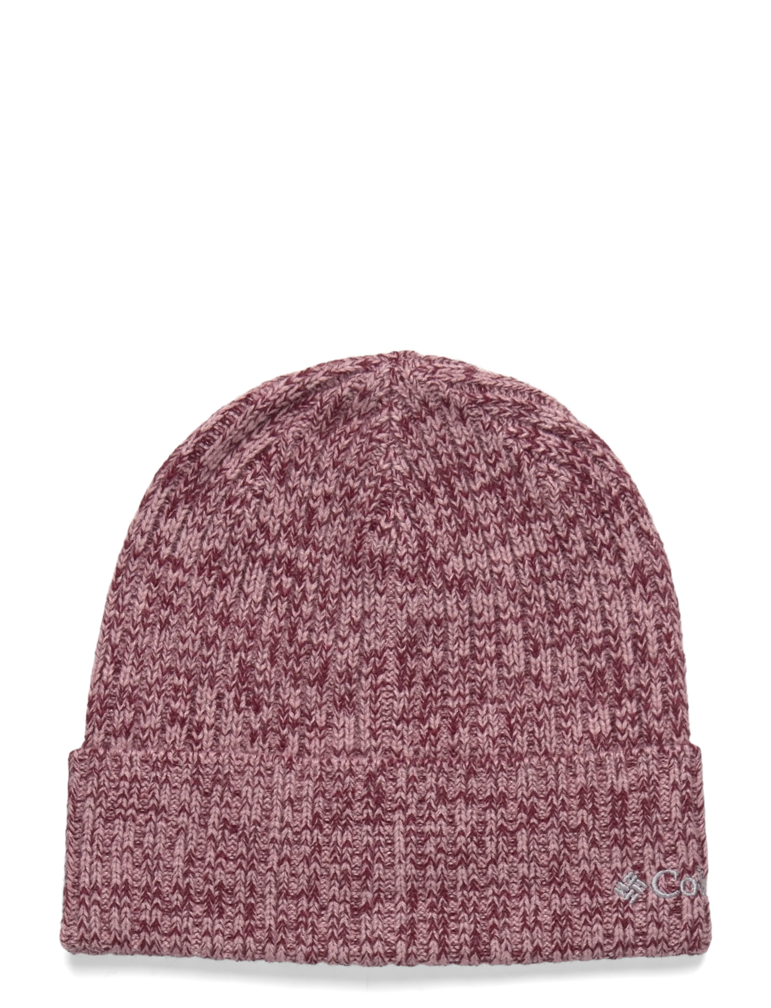 Columbia Watch Cap - RICH WINE, ERASER PINK MARLED