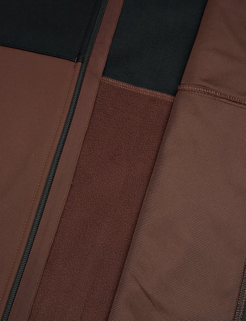 Columbia Sportswear - Ascender Softshell Jacket - friluftsjakker - tobacco, black - 4