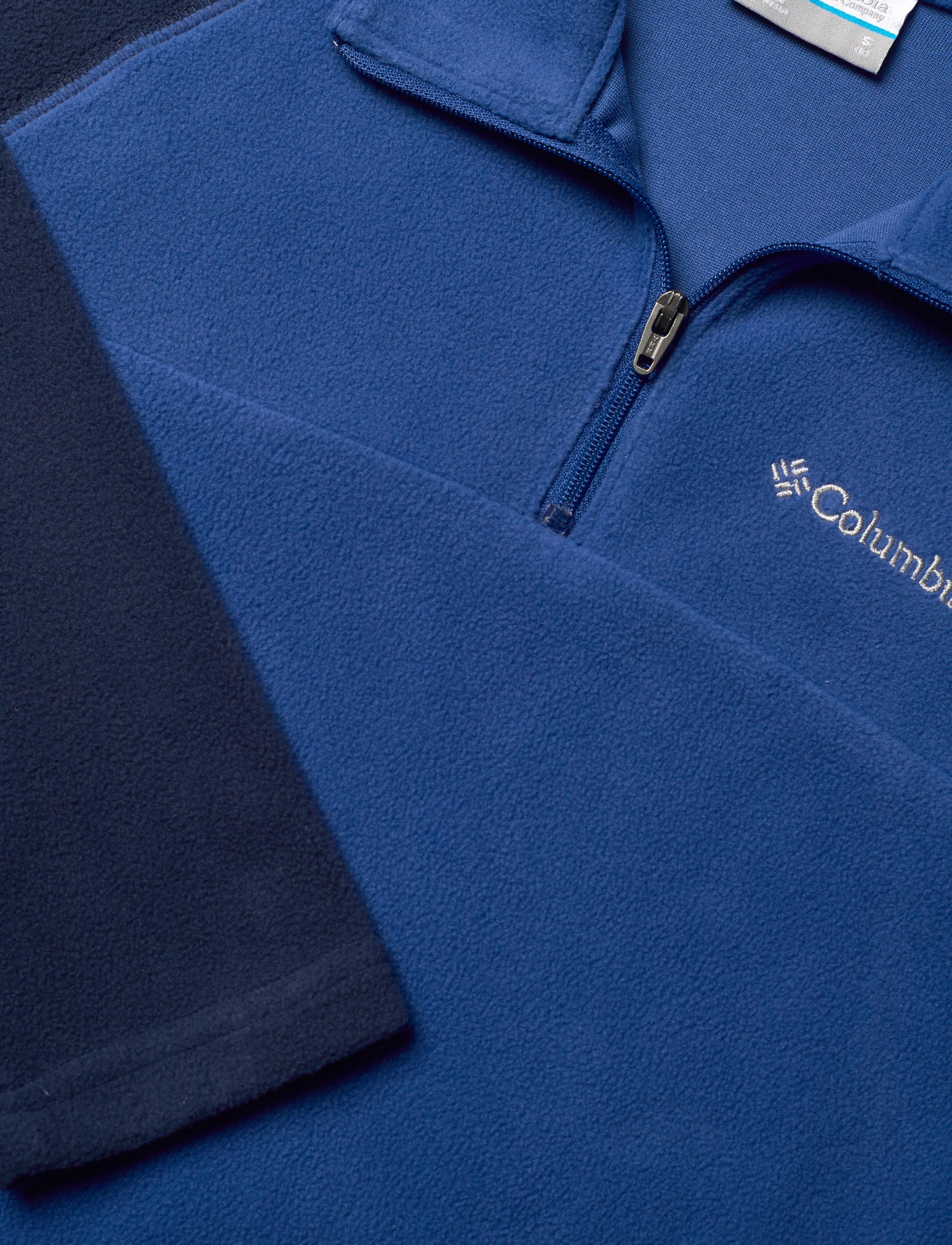 Columbia Sportswear - Glacial Half Zip - paksud joped - mountain blue, collegiate navy - 2