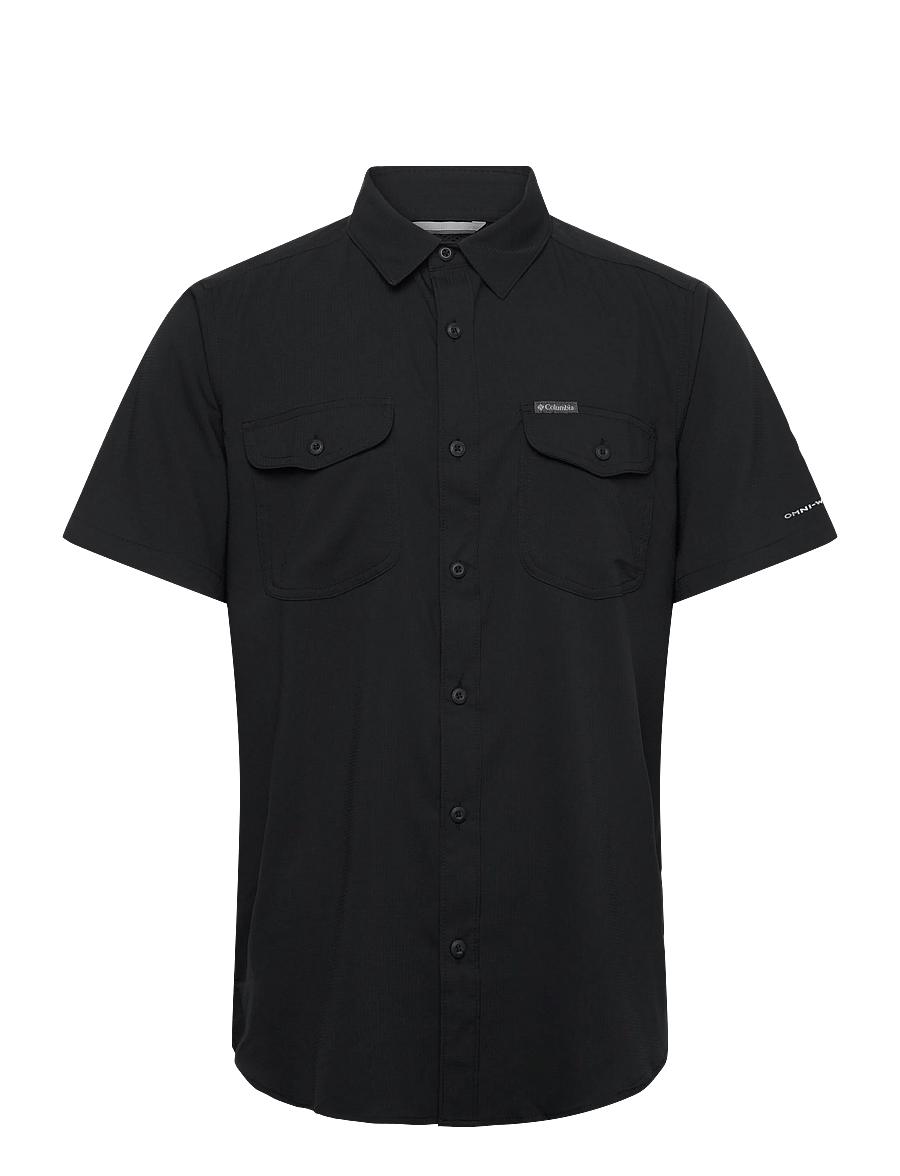 Columbia Sportswear - Utilizer II Solid Short Sleeve Shirt - toppar & t-shirts - black - 0