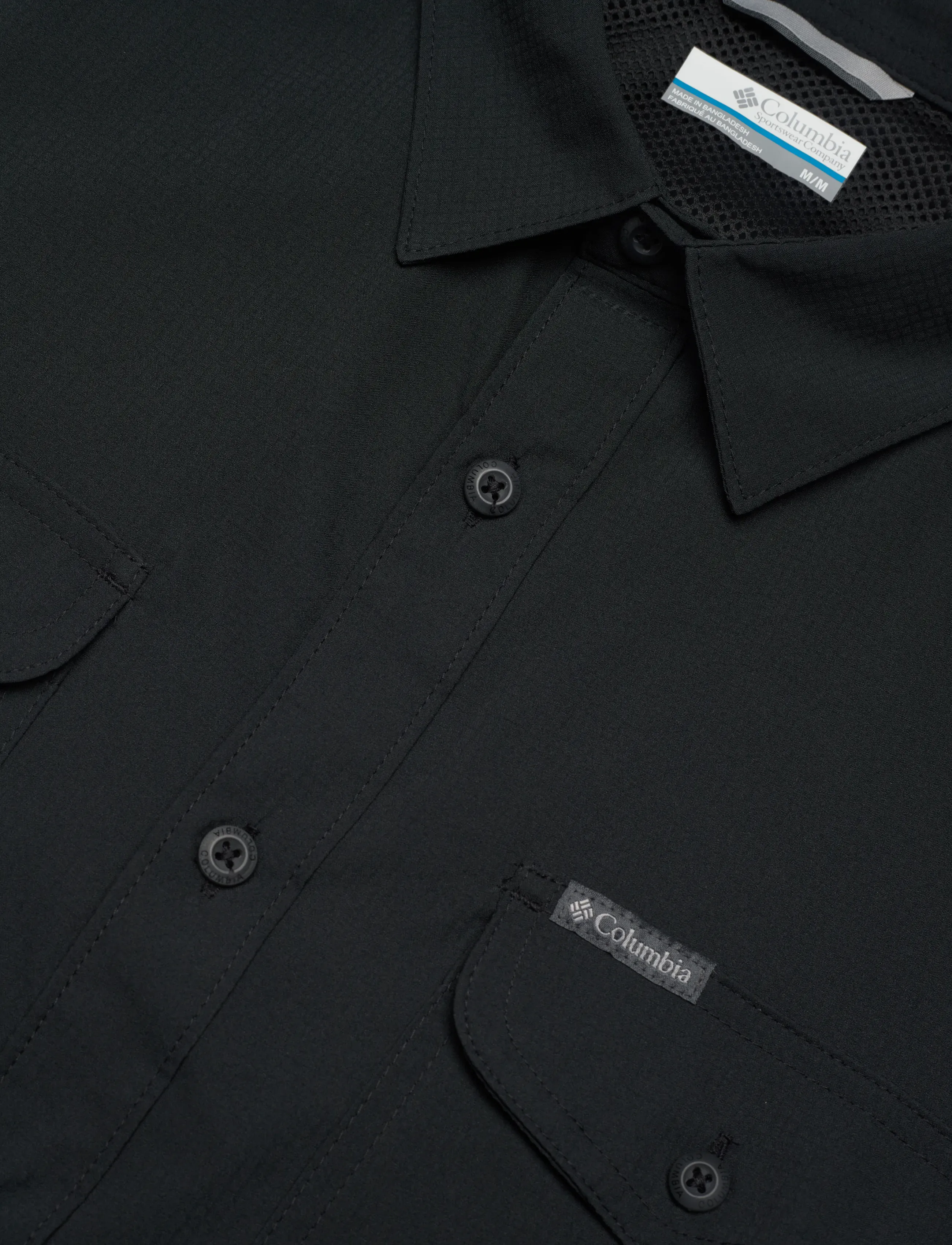 Columbia Sportswear - Utilizer II Solid Short Sleeve Shirt - toppar & t-shirts - black - 3