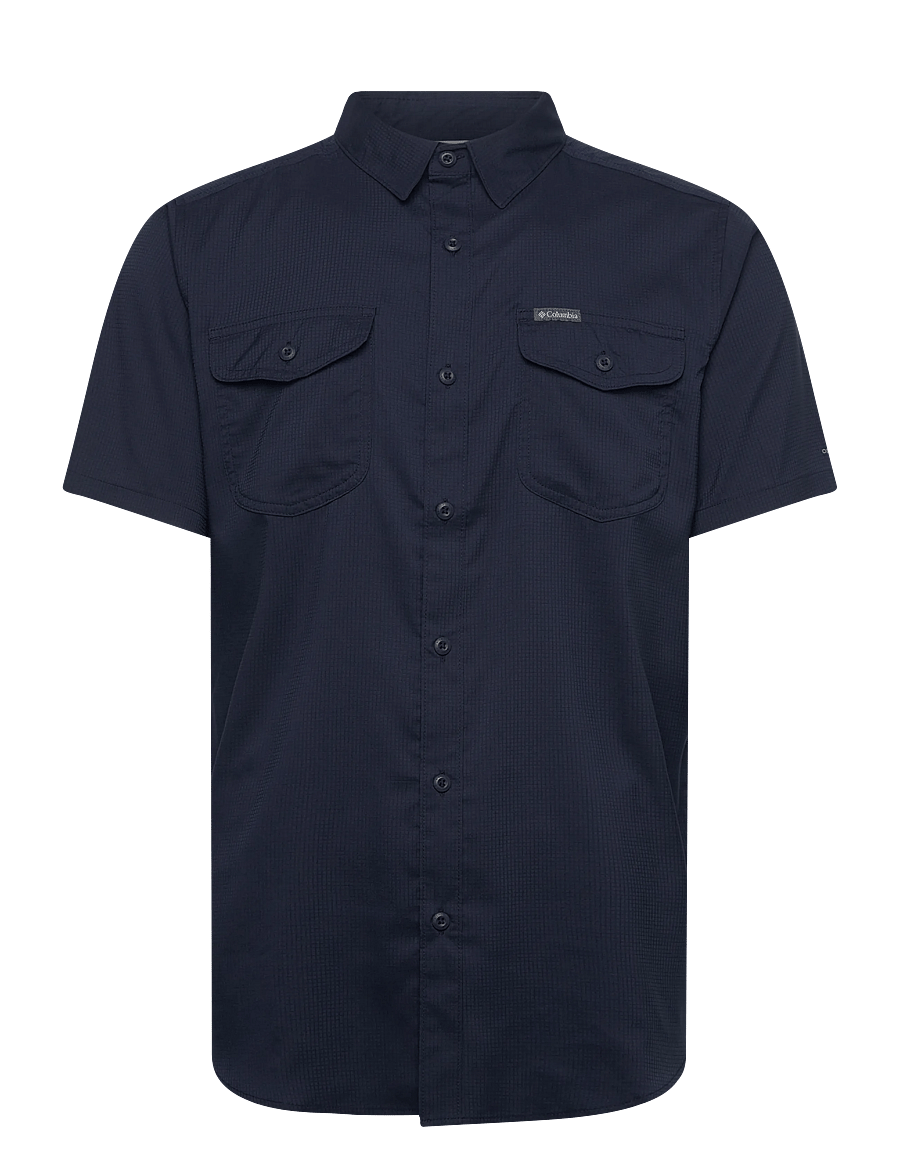 Columbia Sportswear - Utilizer II Solid Short Sleeve Shirt - toppe & t-shirts - collegiate navy - 0
